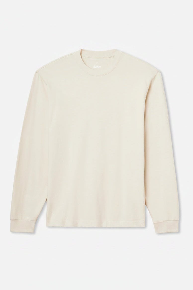 KATIN-Box Fit L/S Tee-Vintage White-BACKYARD