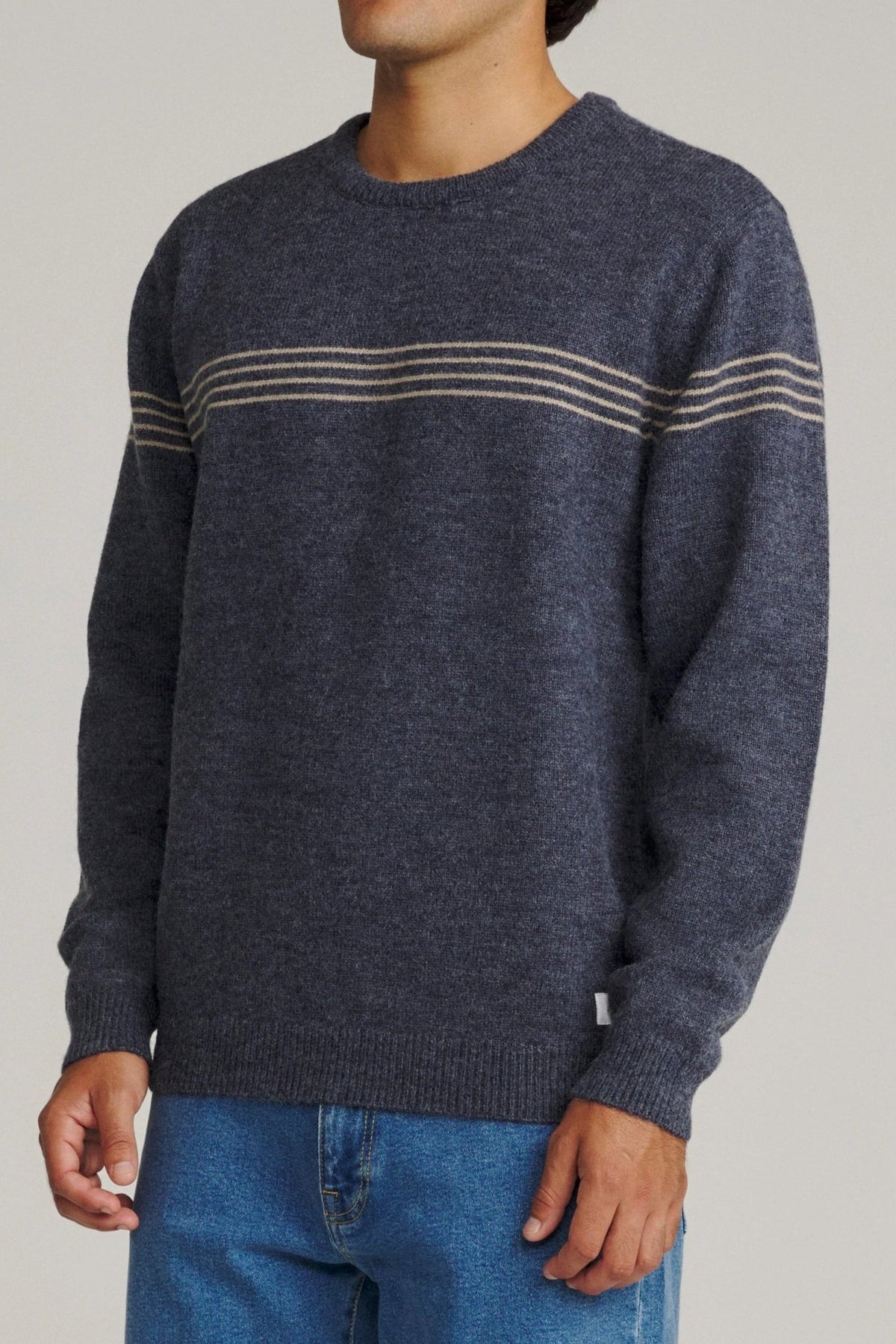 KATIN-Charles Sweater-Navy-BACKYARD