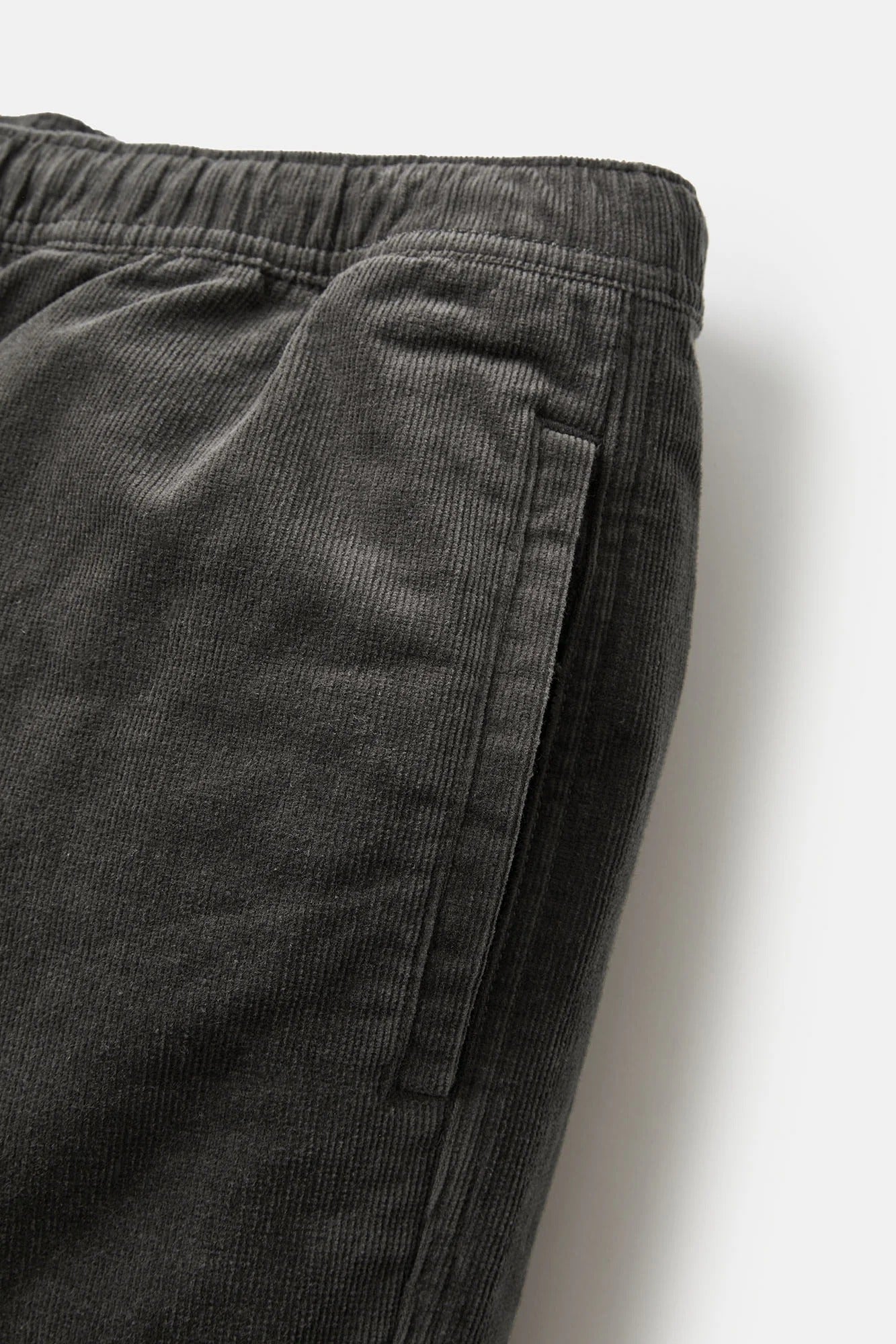 KATIN - Cord Local Short - Black Wash - BACKYARD