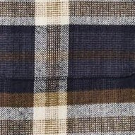 KATIN-Harold Plaid Shirt Jacket-Navy-BACKYARD
