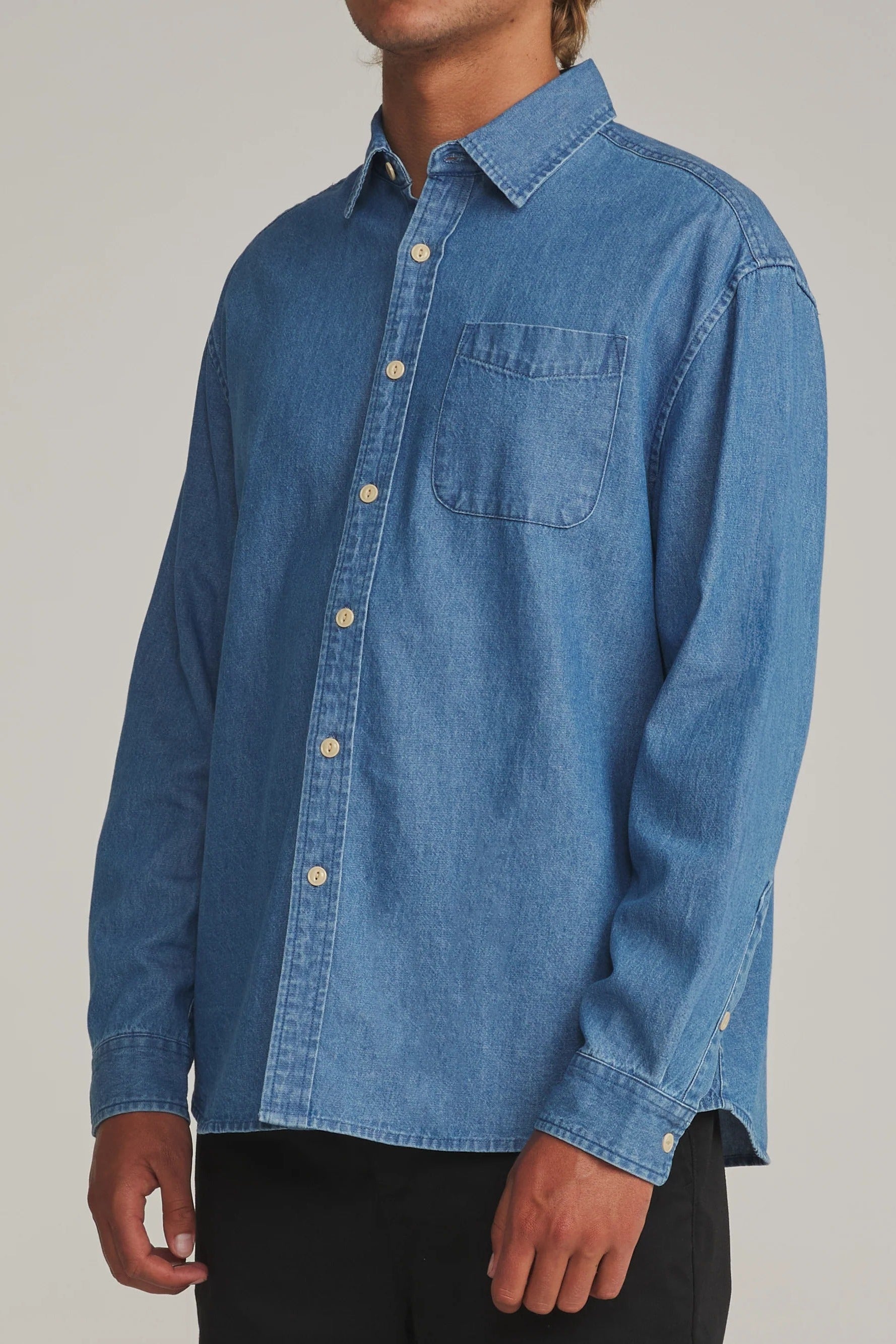 Henry Denim Shirt