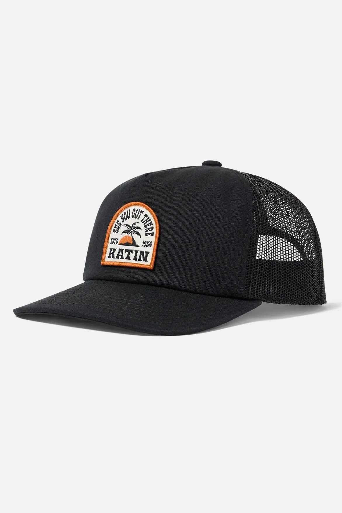 KATIN - Solo Trucker Hat - Black - BACKYARD