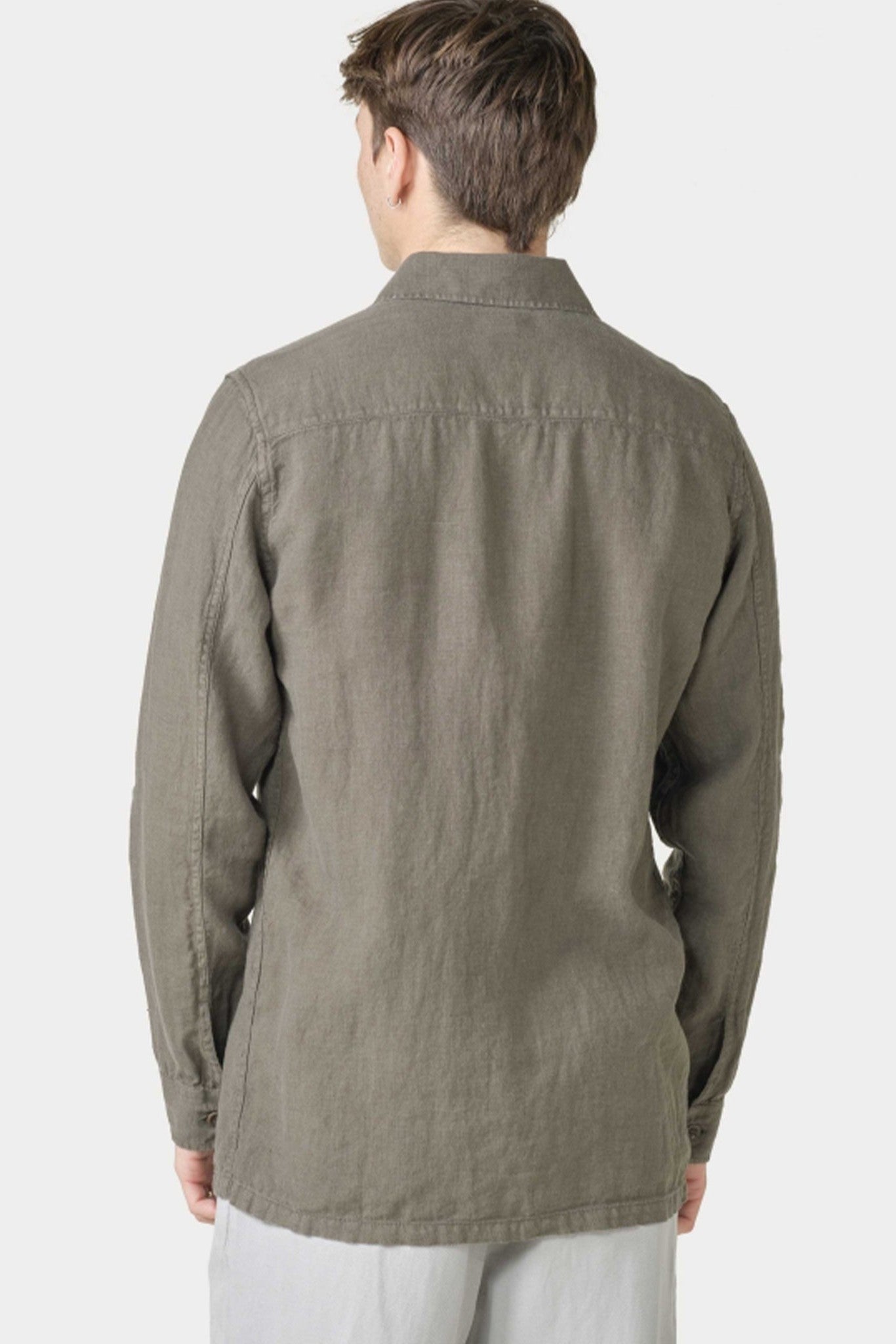 KLITMOLLER COLLECTIVE - Birger Shirt - Taupe - BACKYARD