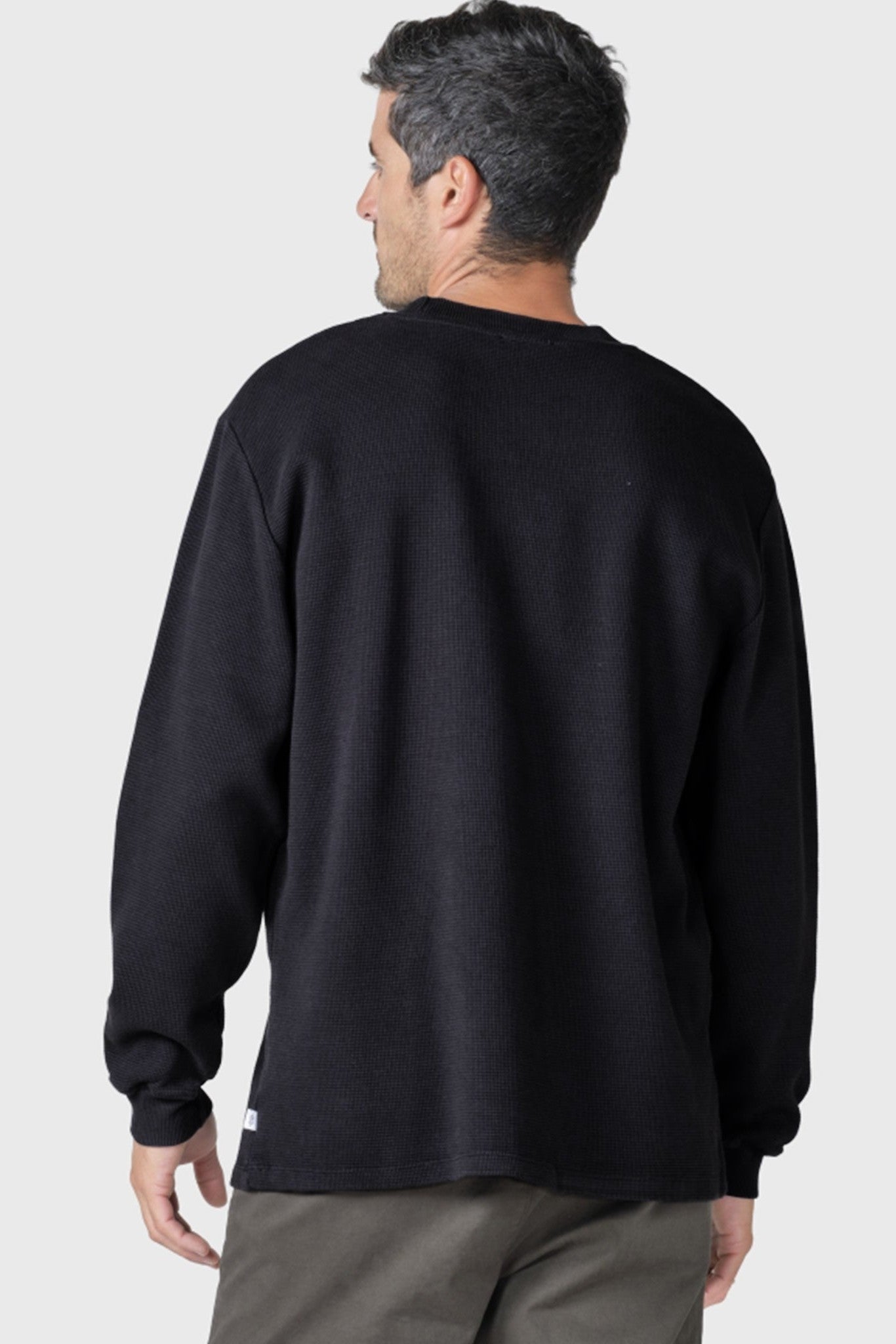 KLITMOLLER COLLECTIVE - Hudson LS Tee - Black - BACKYARD
