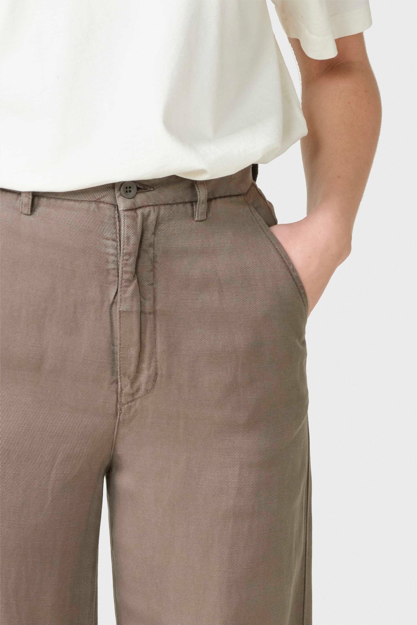 KLITMOLLER COLLECTIVE - Lydia Pants - Taupe - BACKYARD