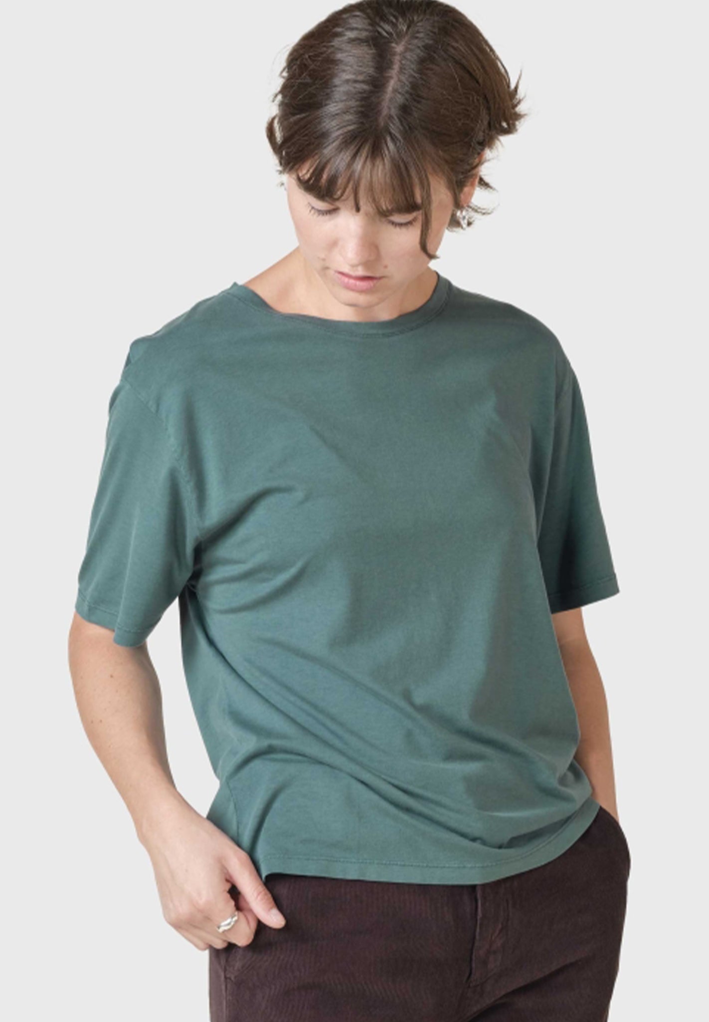 KLITMOLLER COLLECTIVE - Maren Tee - Moss Green - BACKYARD
