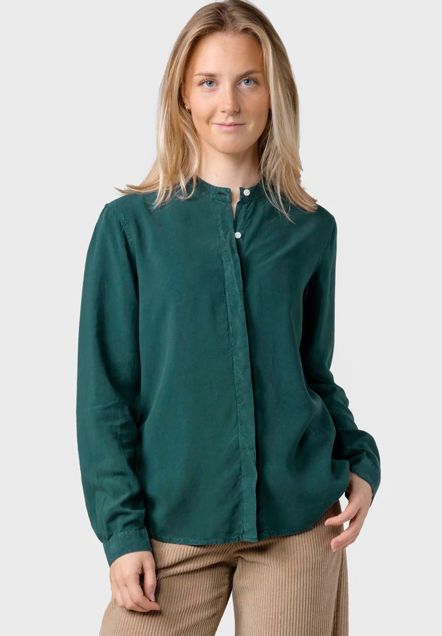 KLITMOLLER COLLECTIVE - Simone Shirt - Moss Green - BACKYARD
