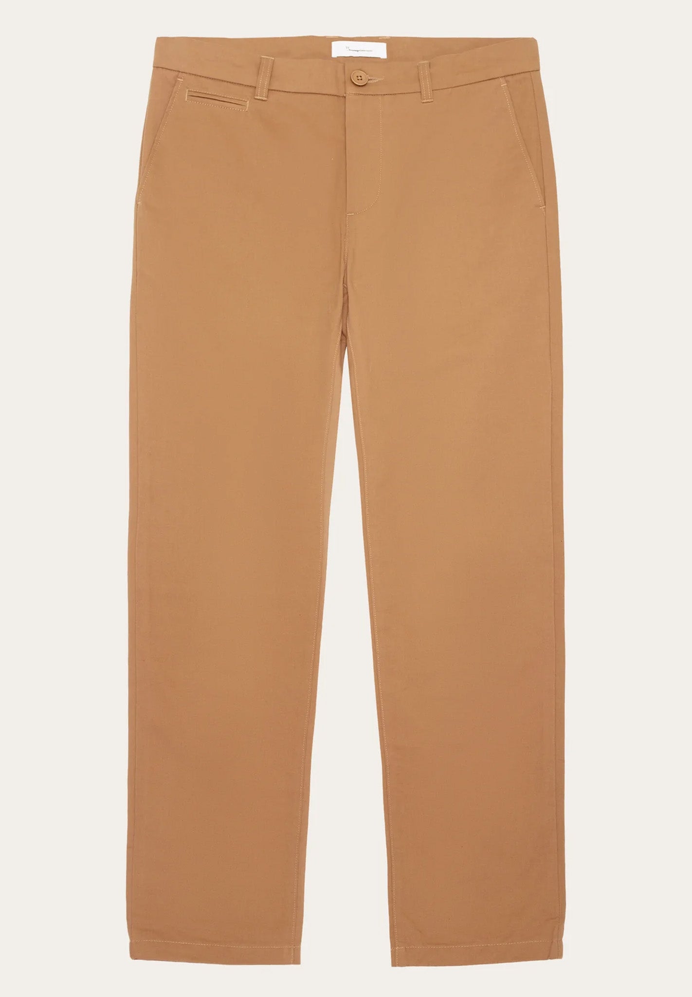 KNOWLEDGE COTTON - Chuck Regular Chino Twill Pants - Tuffet - BACKYARD