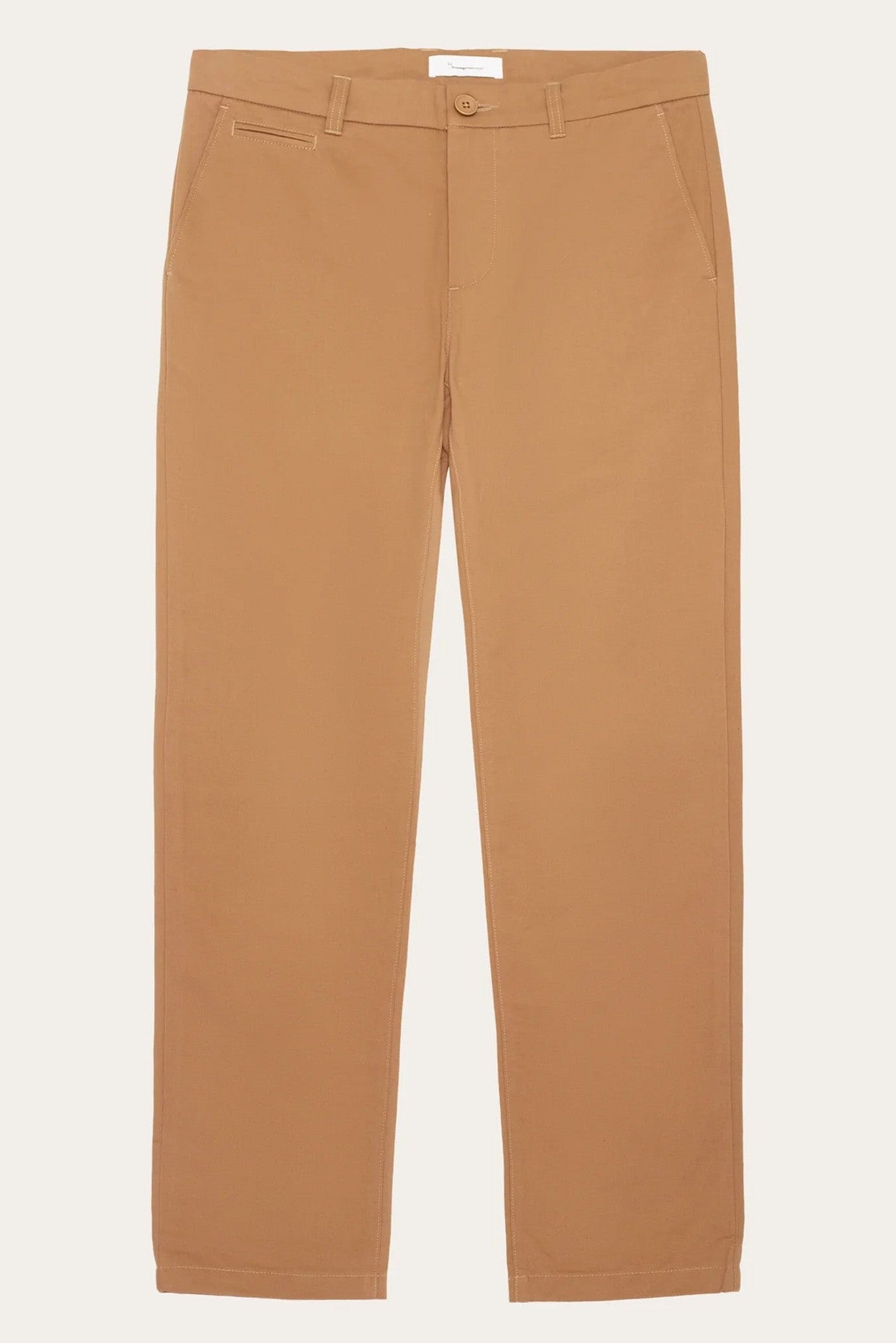 KNOWLEDGE COTTON - Chuck Regular Chino Twill Pants - Tuffet - BACKYARD