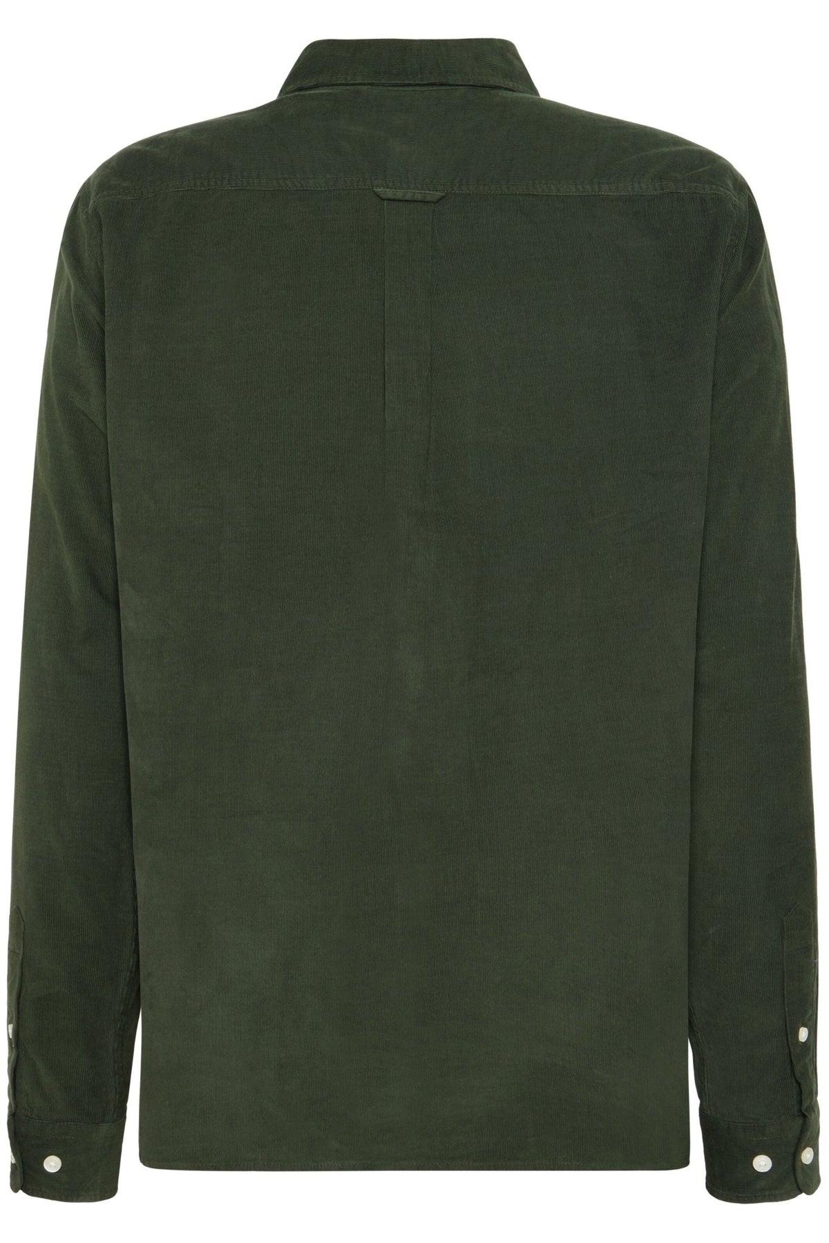 KNOWLEDGE COTTON-Dune Regular Corduroy Shirt-Forrest Night-BACKYARD