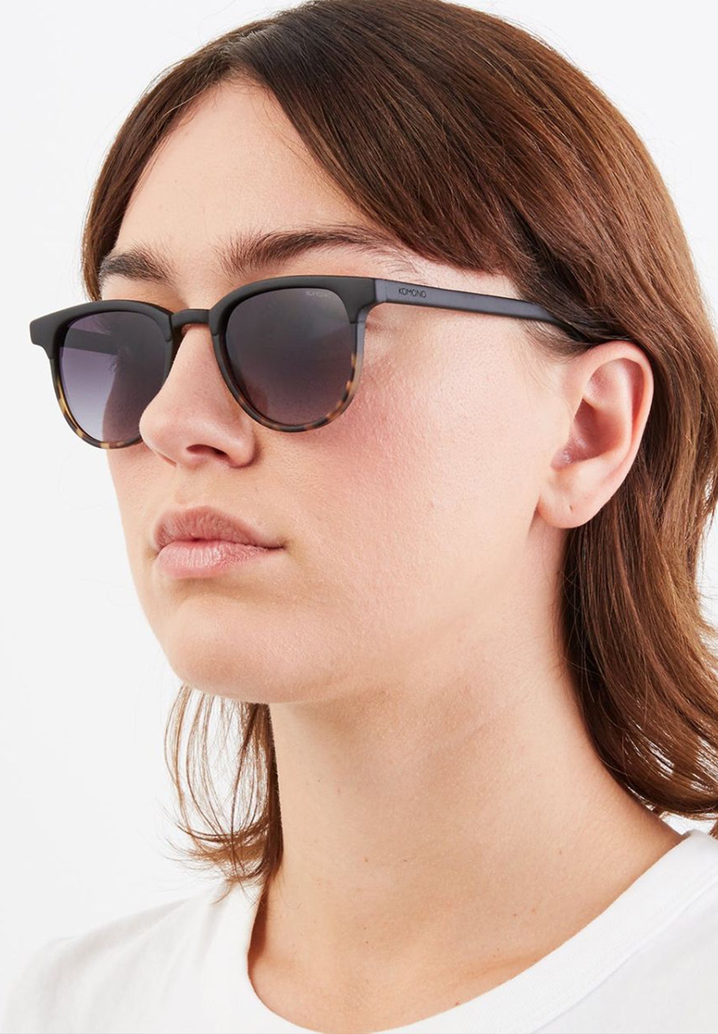 KOMONO - Francis - Matte Black Tortoise - BACKYARD