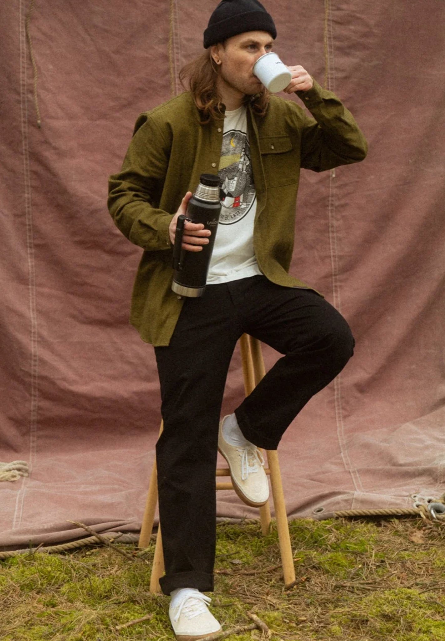 LAKOR - Carnage Chino Pants - Black - BACKYARD