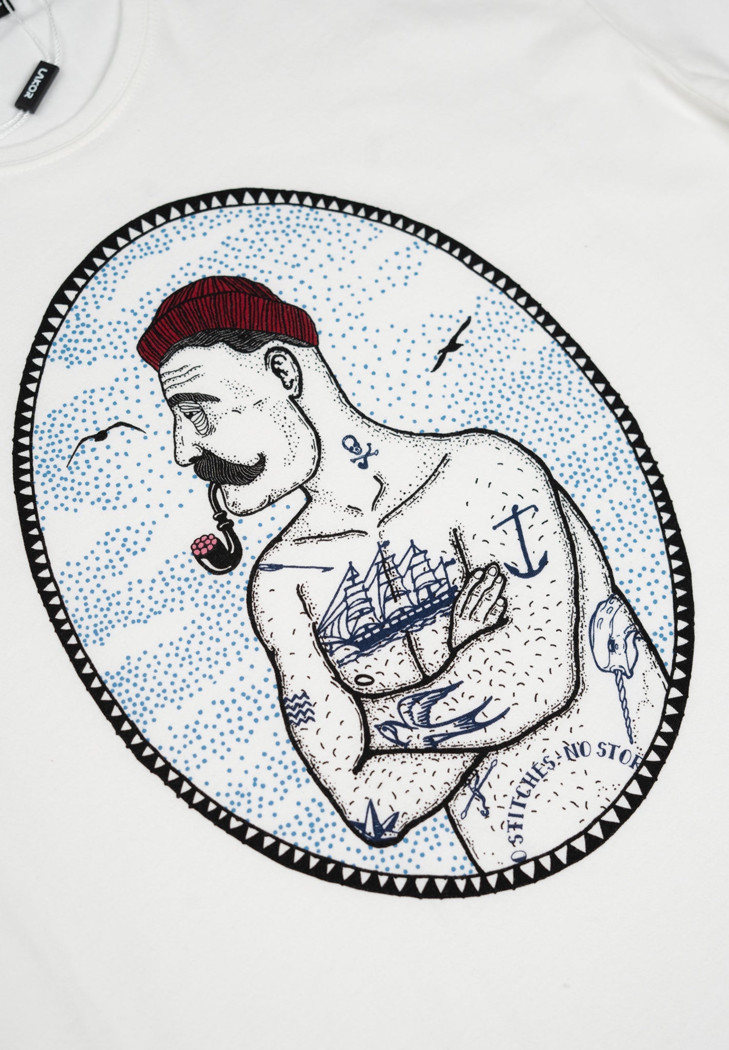 LAKOR - Carnage Classic T-Shirt - Starwhite - BACKYARD