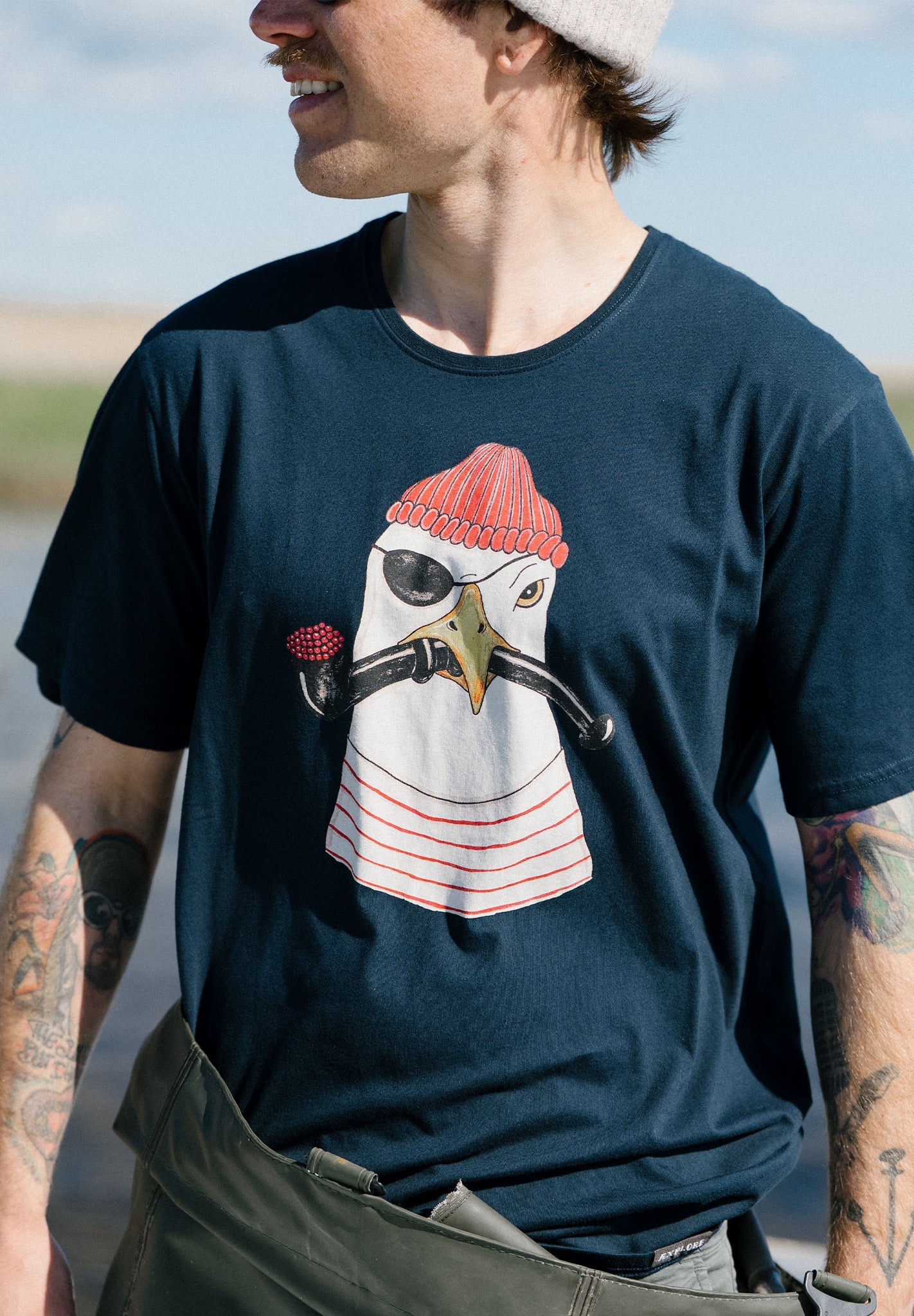 LAKOR - Mine! T-Shirt - Blueberry - BACKYARD