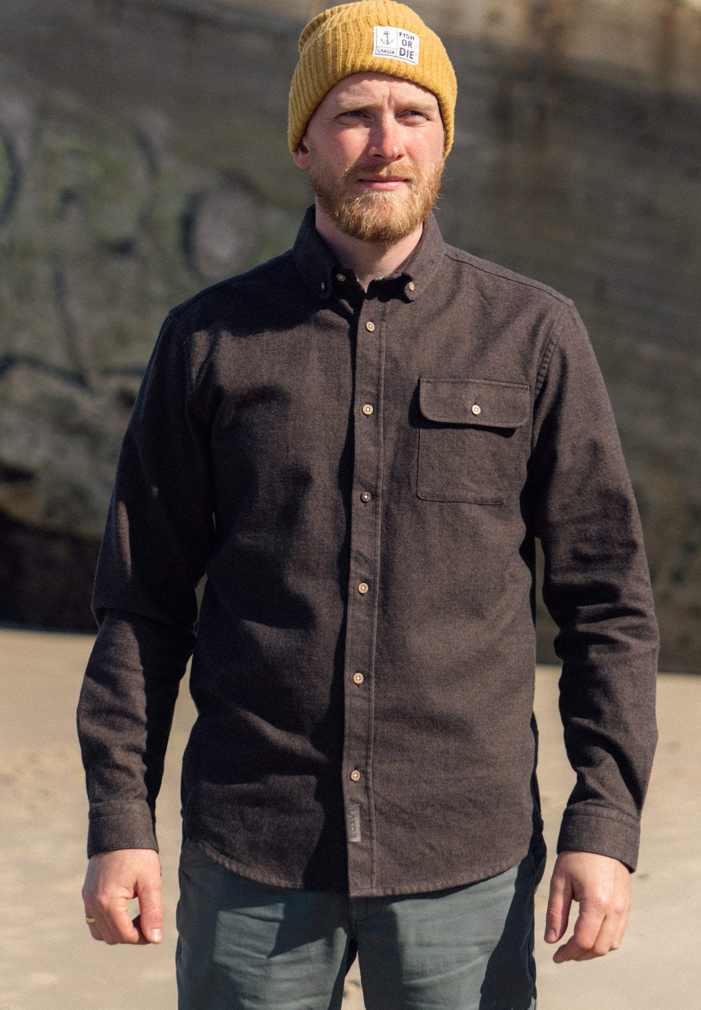 LAKOR - Moss Shirt - Morel - BACKYARD