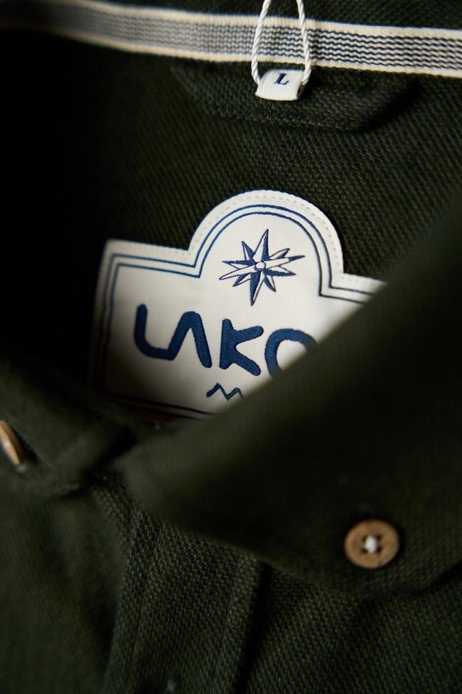LAKOR-Moss Shirt-Riffle Green-BACKYARD