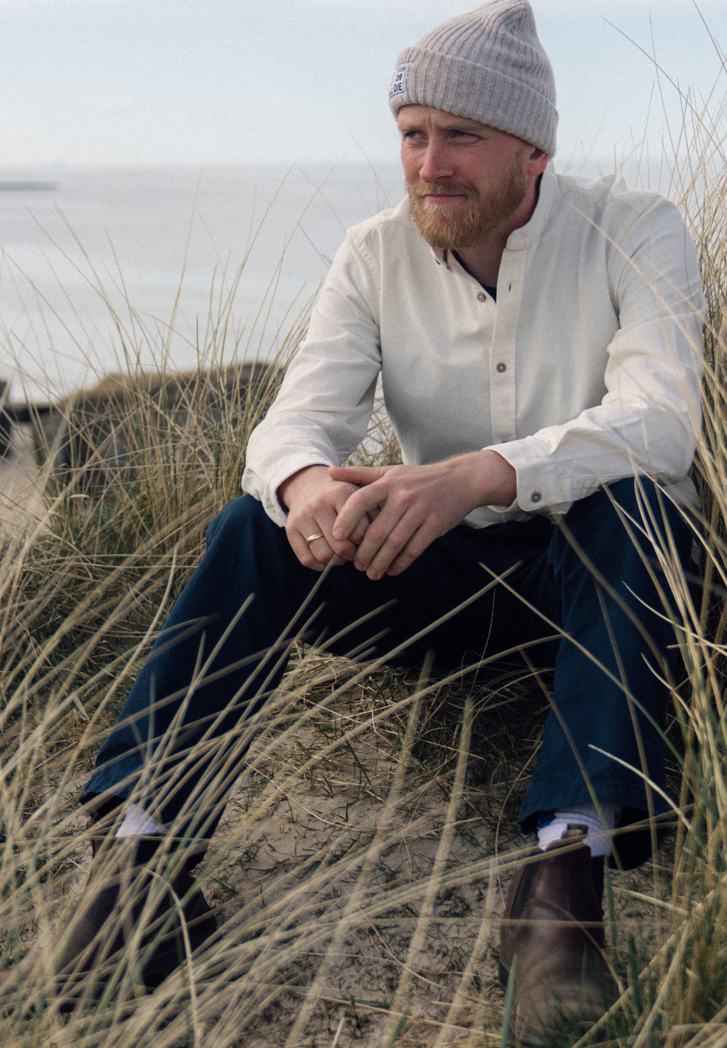 LAKOR - Plain Dal Shirt - Starwhite - BACKYARD