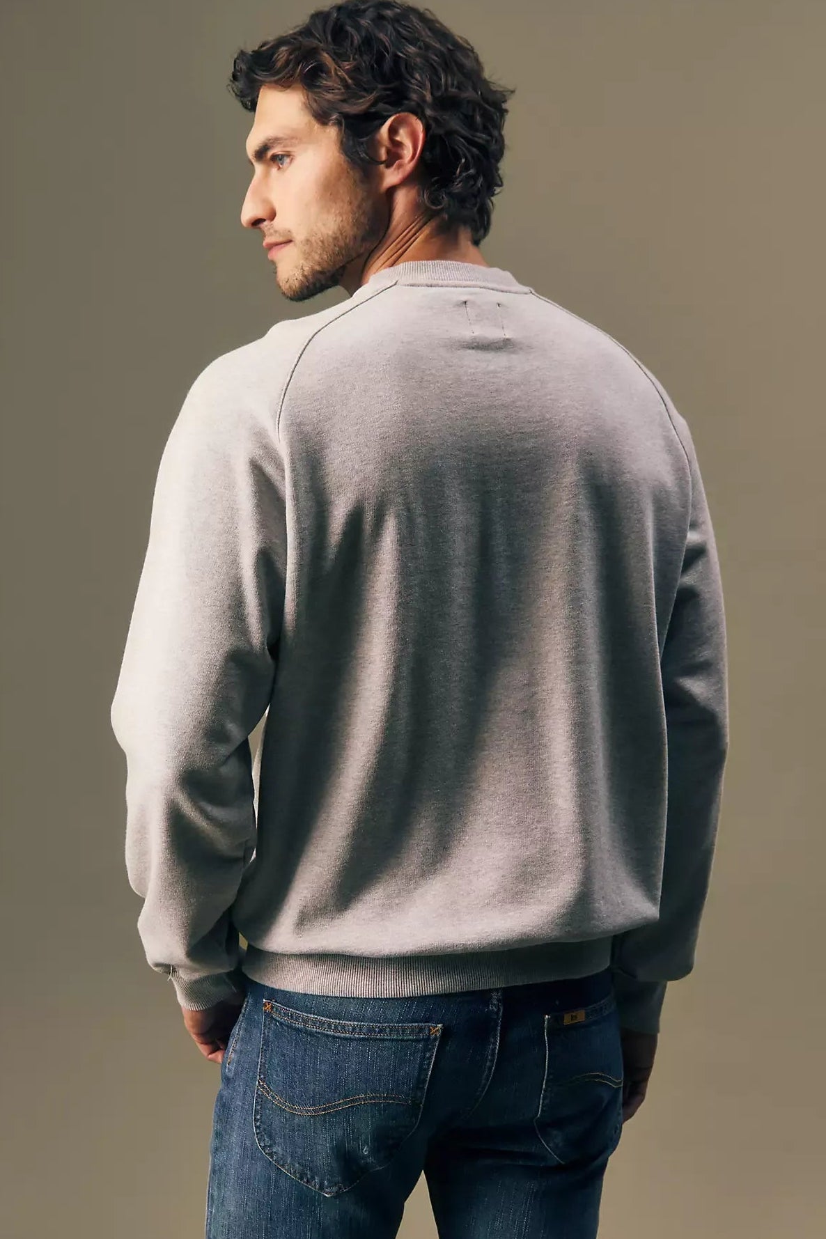 Gold Regular Crew Sweatshirt