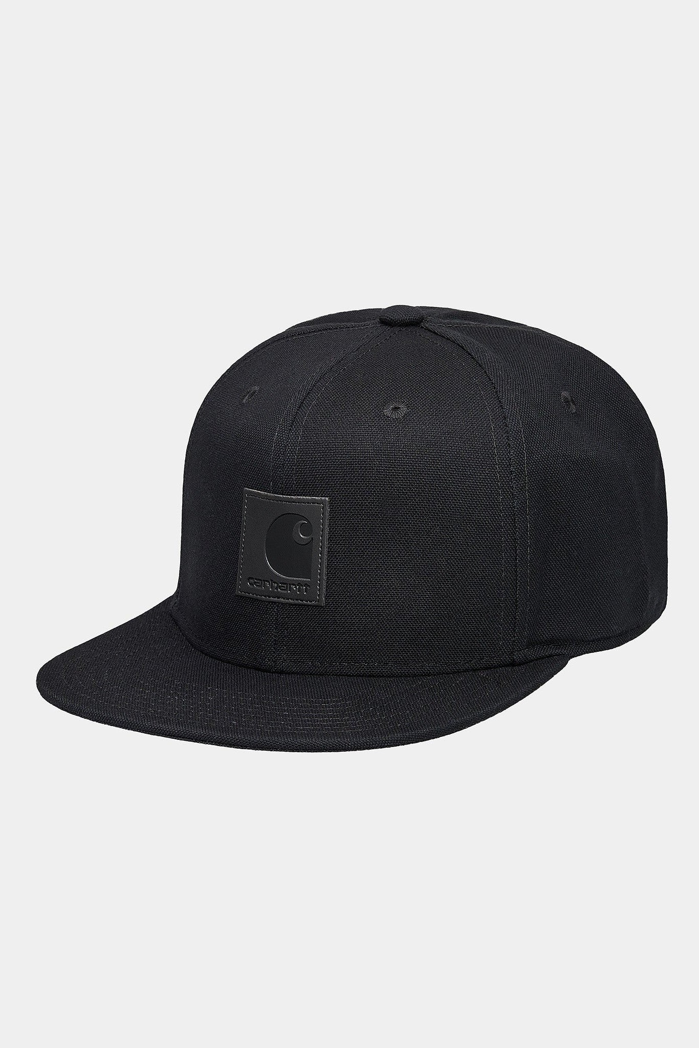 CARHARTT WIP - Logo Cap - Black - BACKYARD