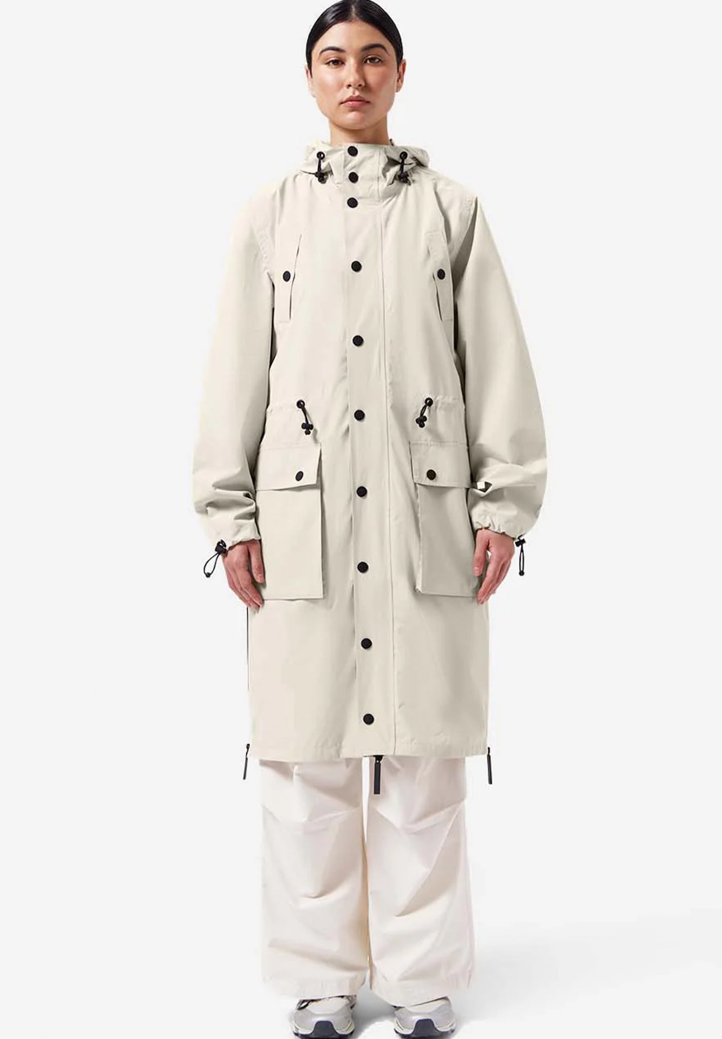 MAIUM - Light Weight Parka - Misty Beige - BACKYARD