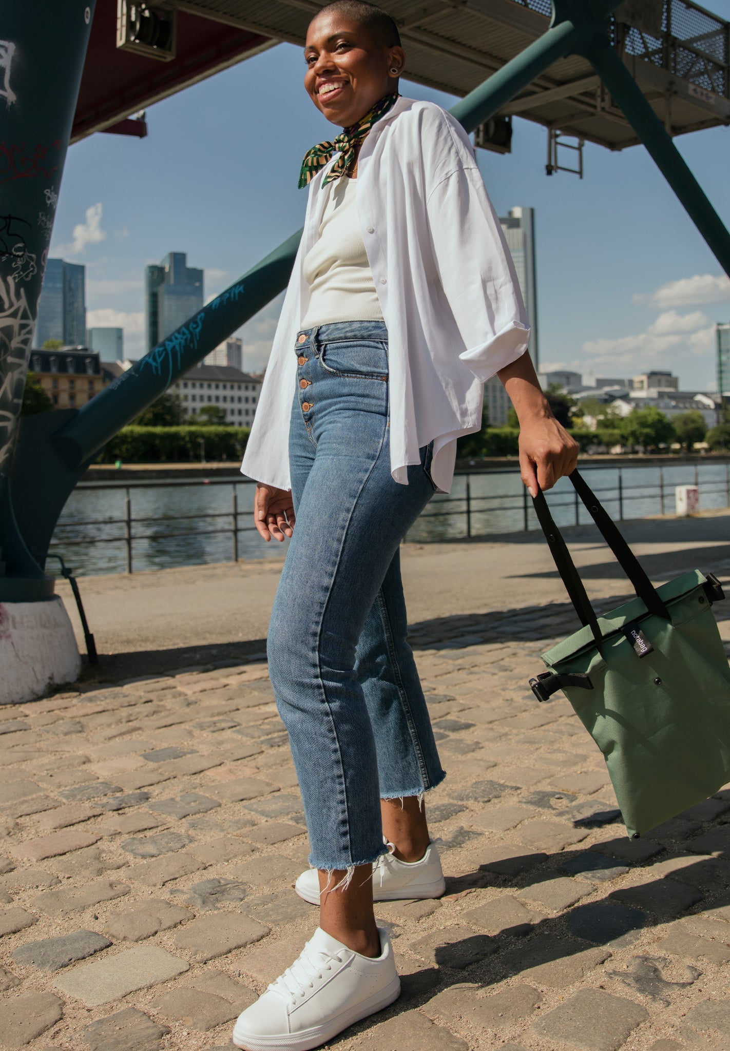 NOTABAG - Notabag Crossbody - Fern Green - BACKYARD