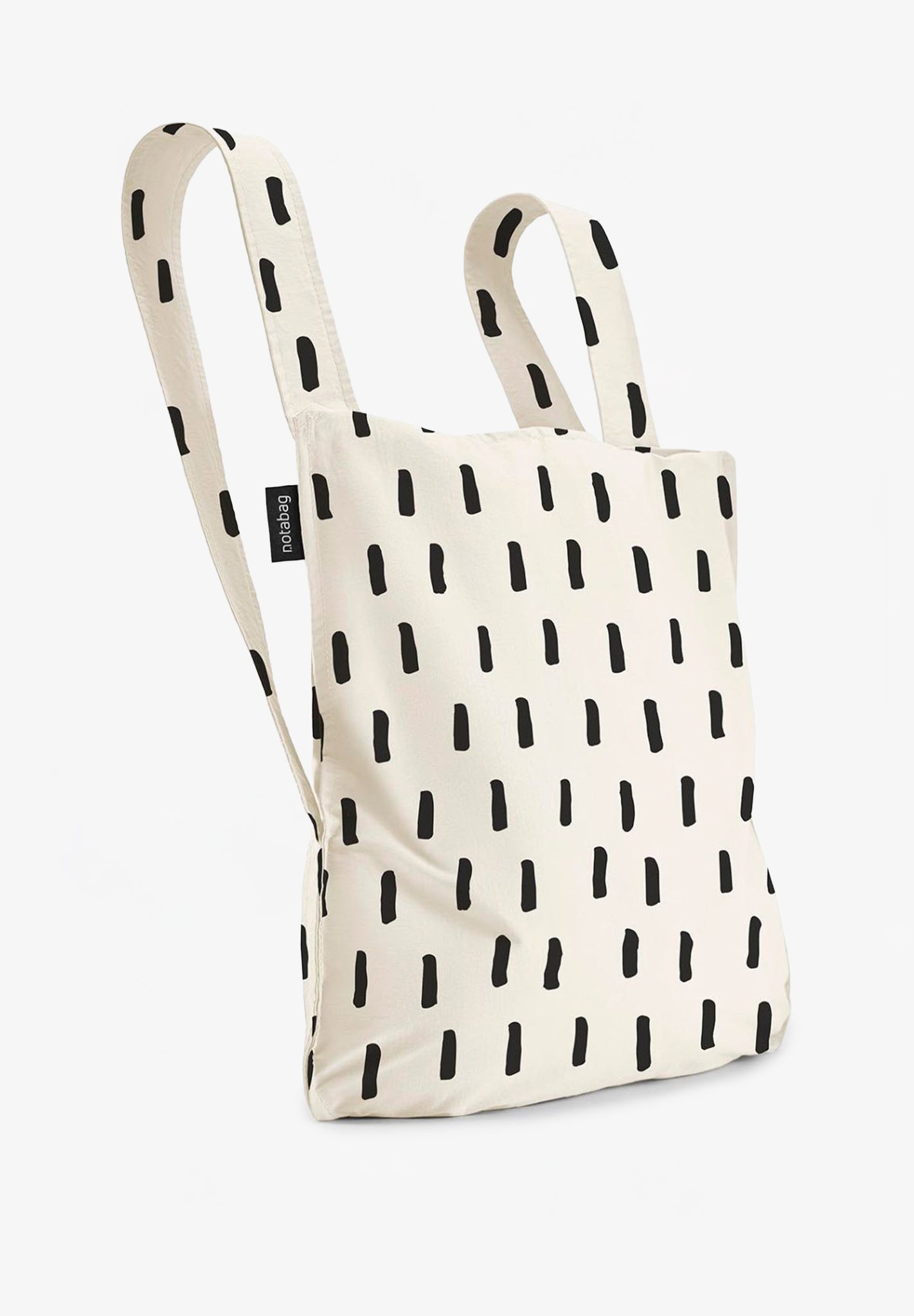 NOTABAG - Notabag Original - Black Brush - BACKYARD