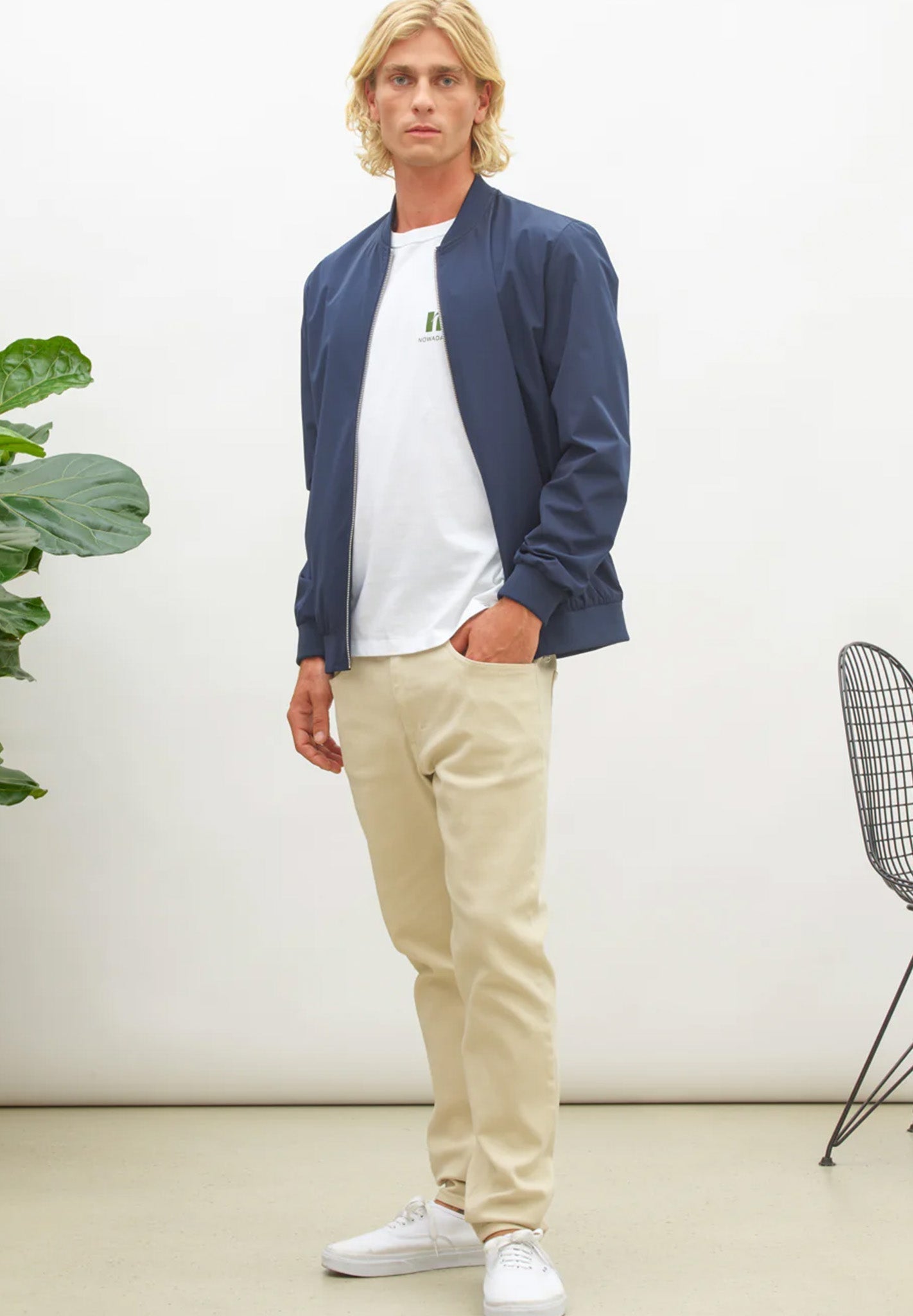 NOWADAYS - Bomber Jacket - Sky Captain - BACKYARD