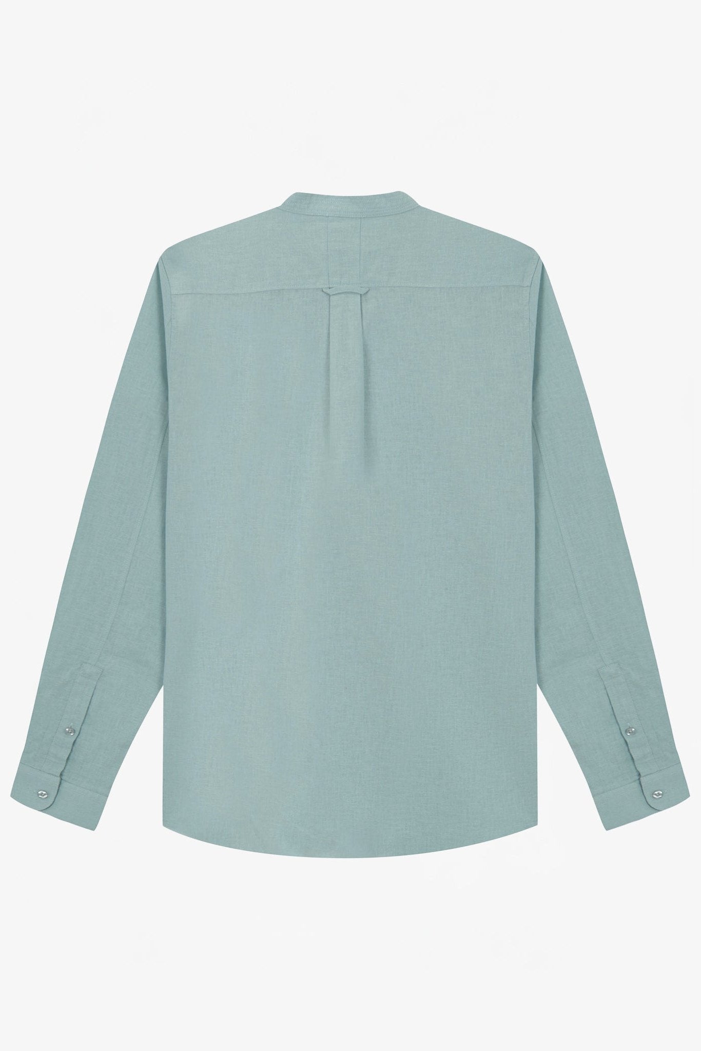 NOWADAYS - Linen Shirt - Ether Green - BACKYARD