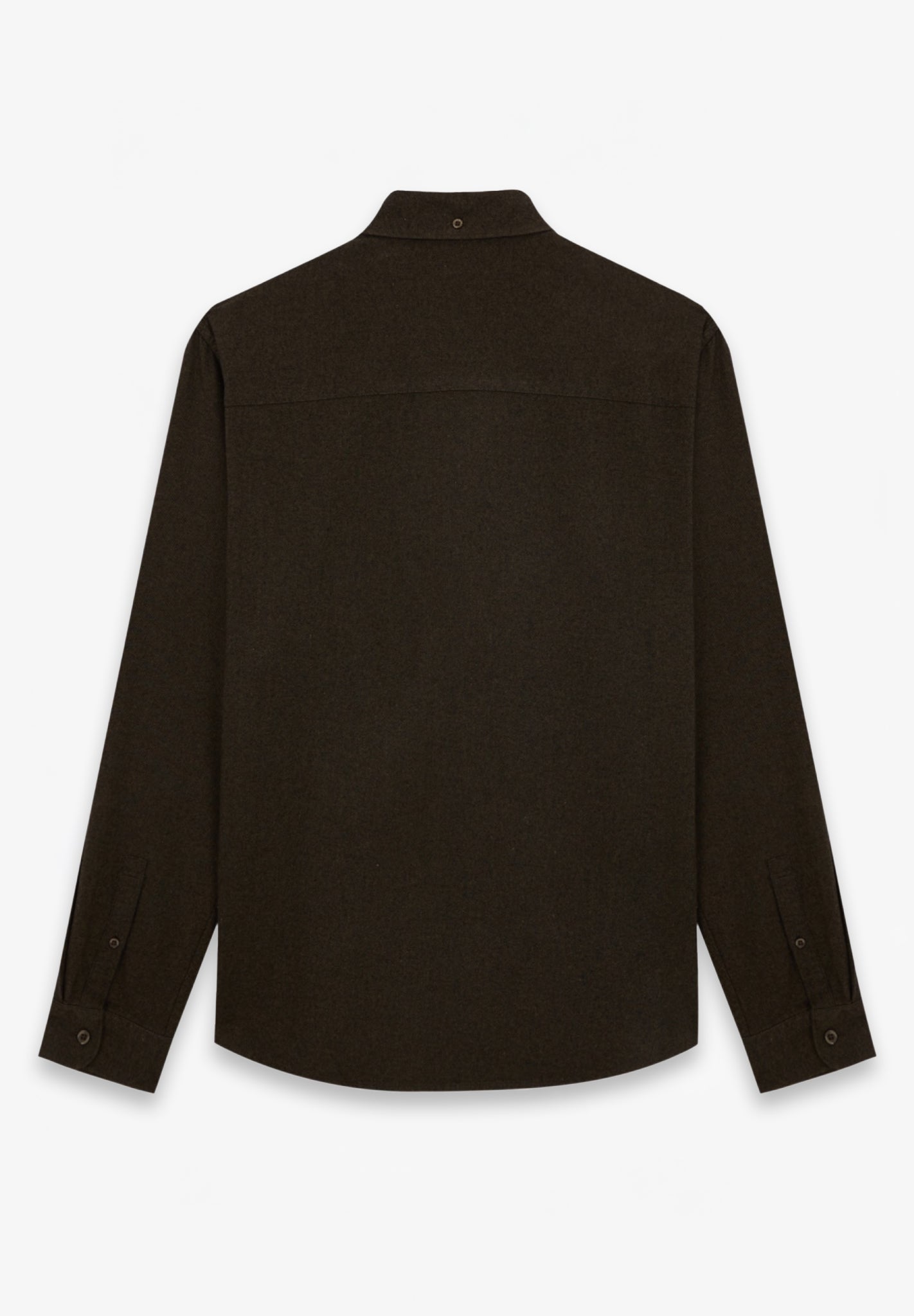 NOWADAYS - Modern Brushed Twill Shirt - Kalamata - BACKYARD