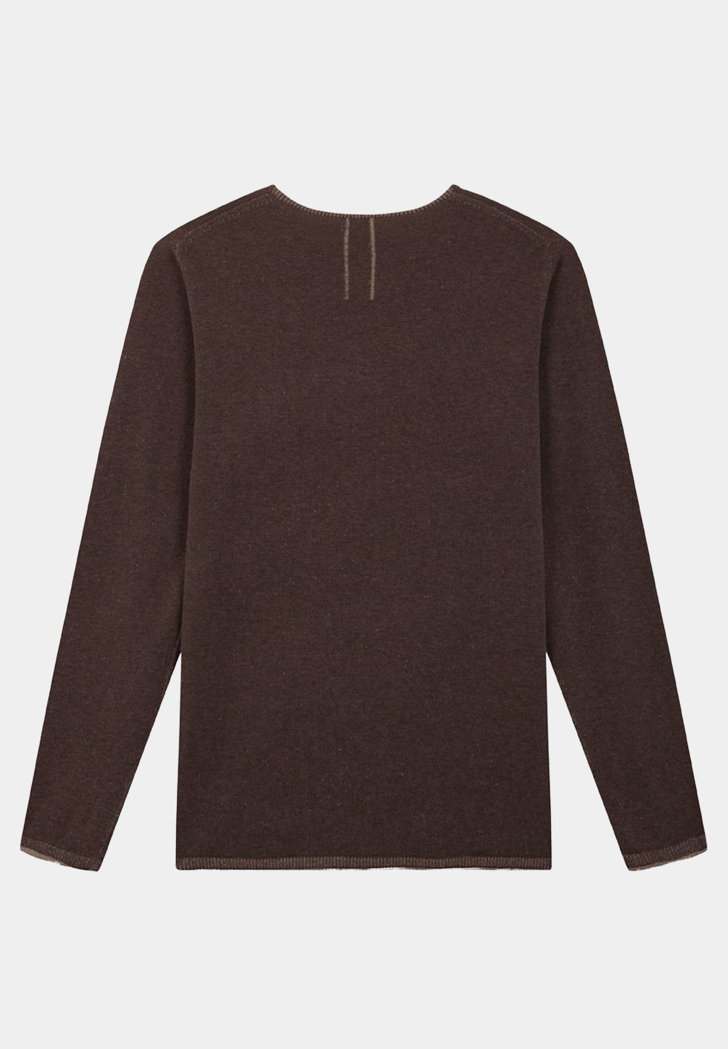 NOWADAYS - Plated Sweater - Dark Earth - BACKYARD