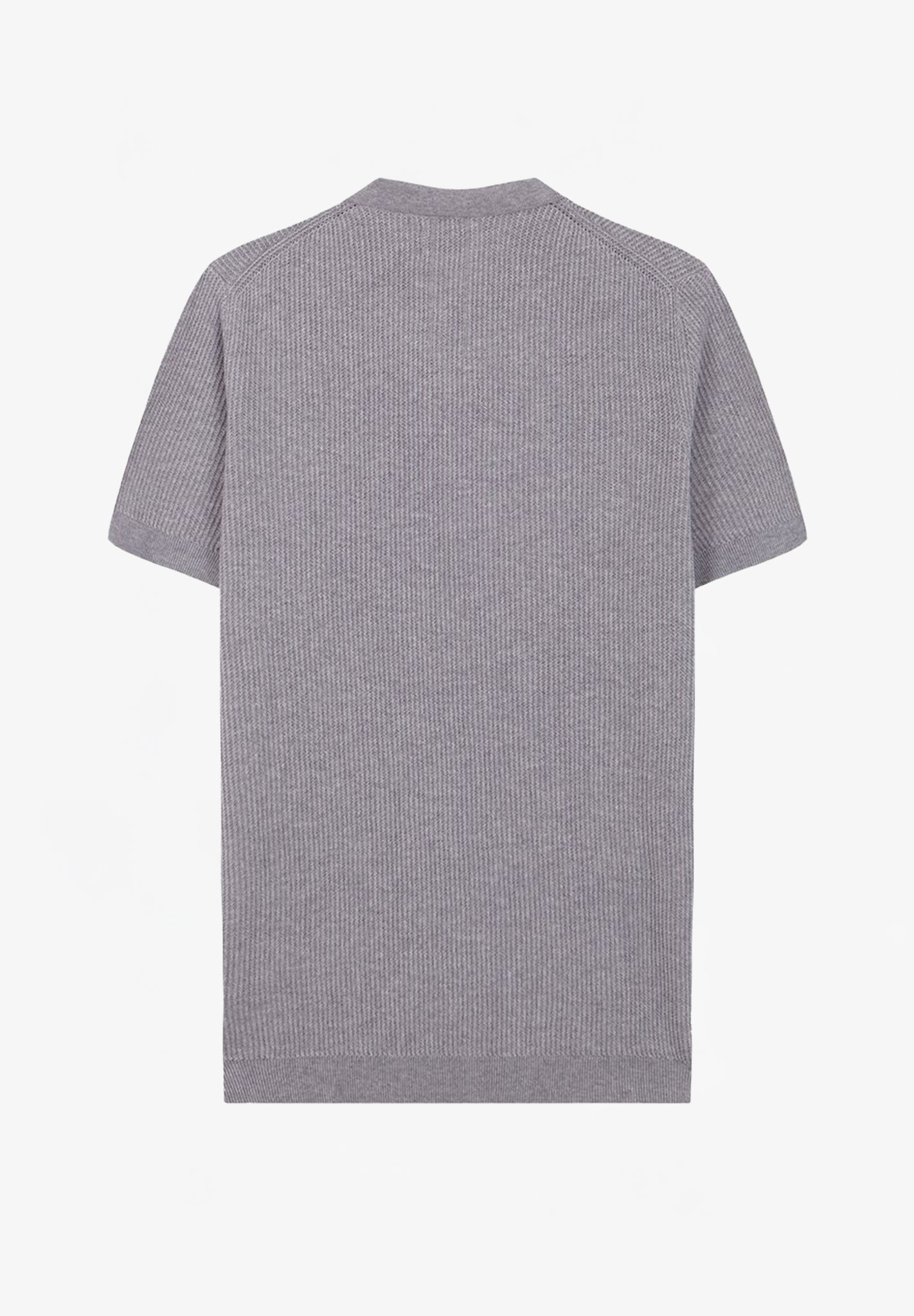 NOWADAYS - Racket Polo - Grey Melange - BACKYARD