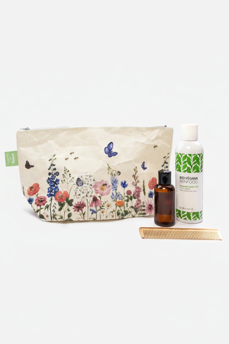 PAPRCUTS - Blumenwiese Kulturbeutel - Blumenwiese - BACKYARD