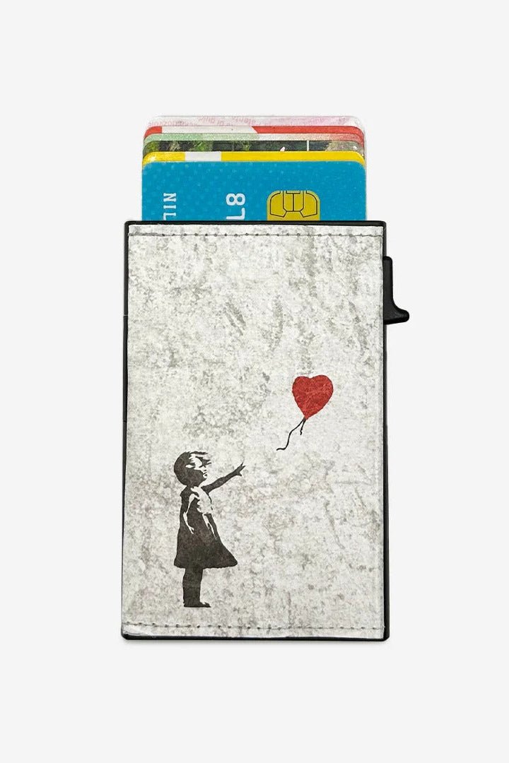PAPRCUTS - RFID Alu Kartenetui - Balloon Girl - BACKYARD