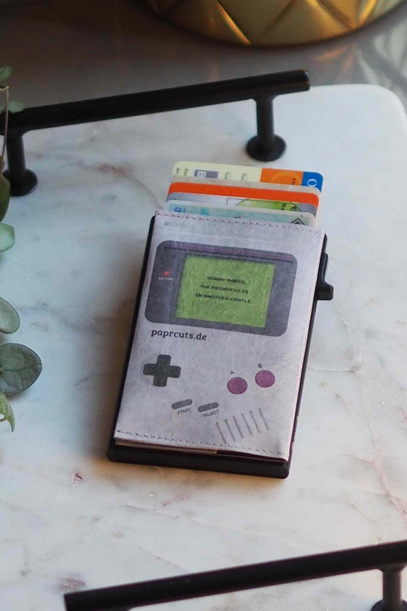 PAPRCUTS - RFID Alu Kartenetui - Game Boy - BACKYARD