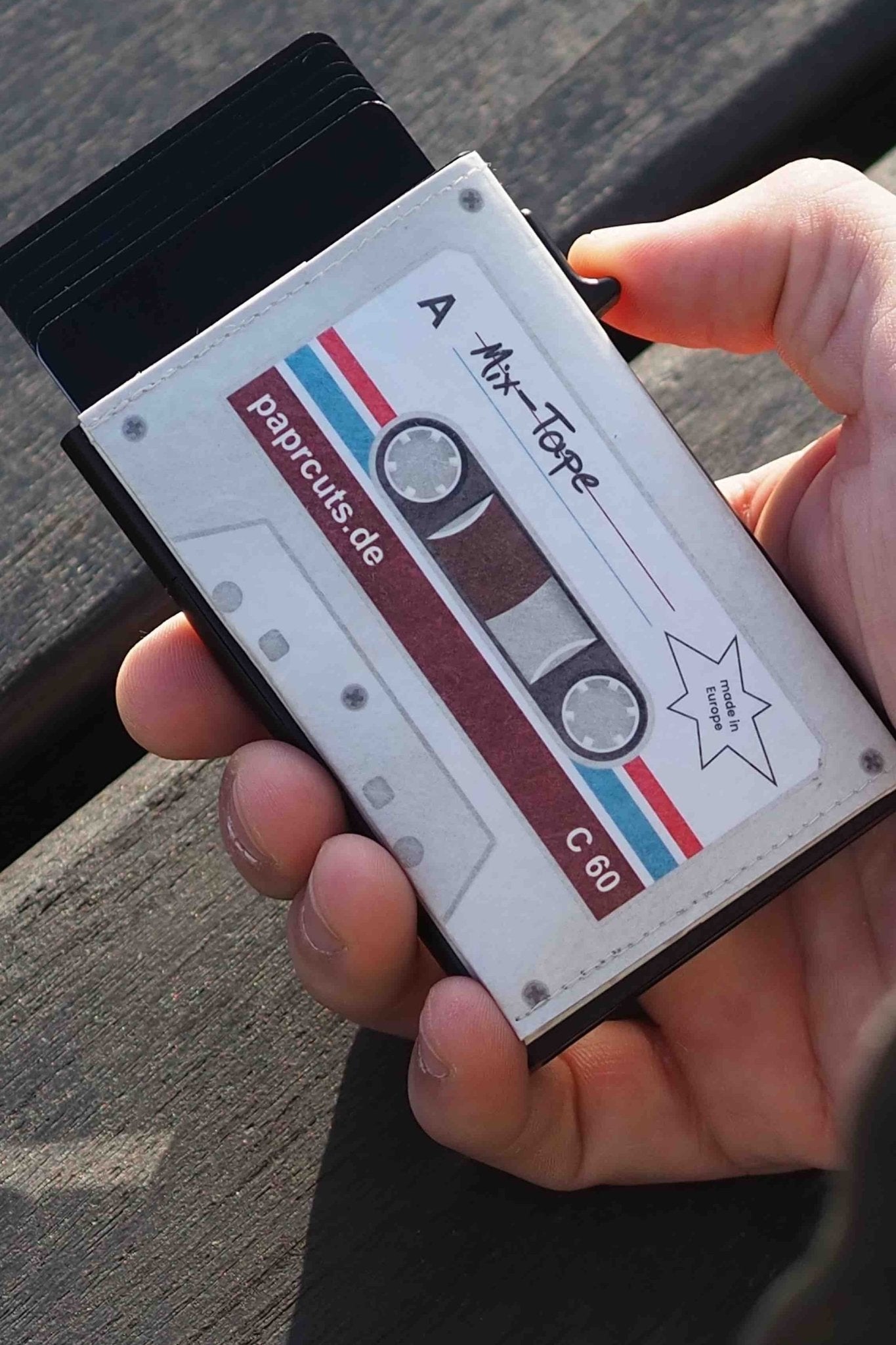 PAPRCUTS - RFID Alu Kartenetui - Mixtape - BACKYARD