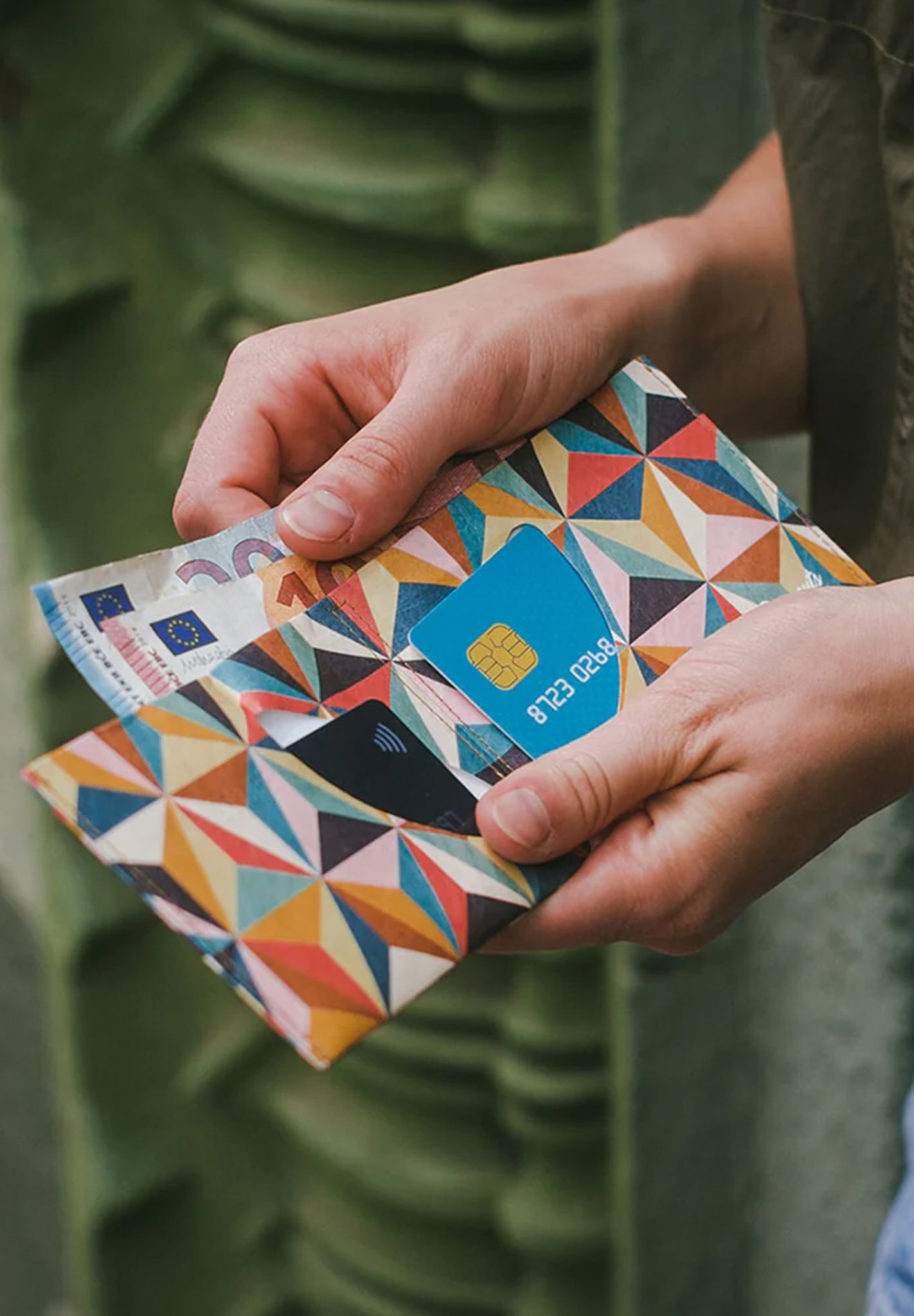 PAPRCUTS - RFID Portemonnaie - Abstract Retro - BACKYARD