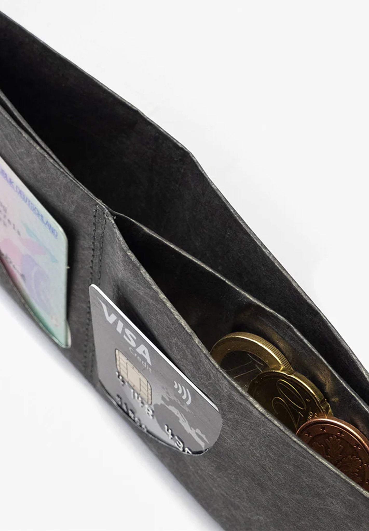 PAPRCUTS - RFID Portemonnaie - Just Black - BACKYARD