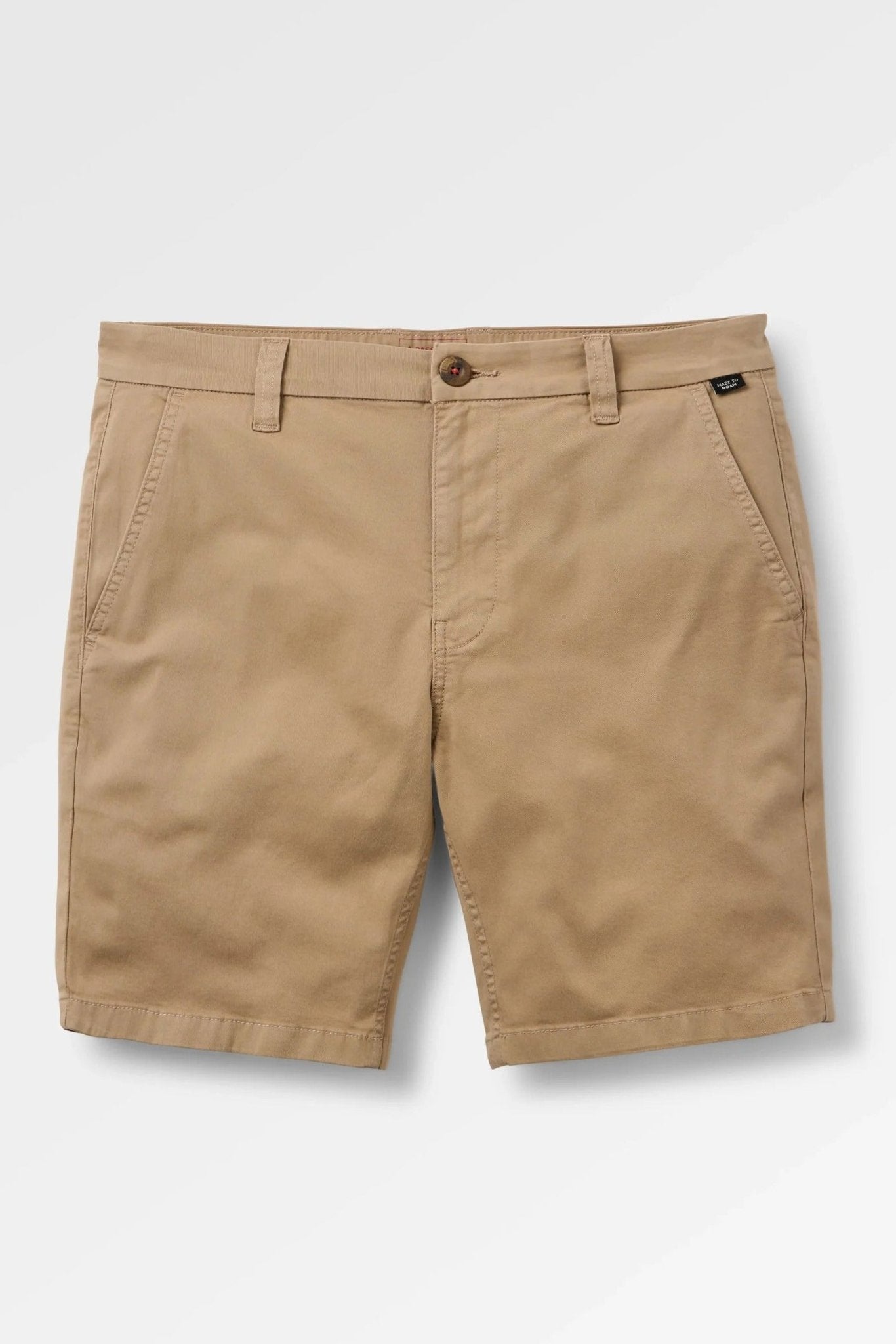 PASSENGER - 365 Organic Cotton Shorts 2.0 - Chinchilla Brown - BACKYARD