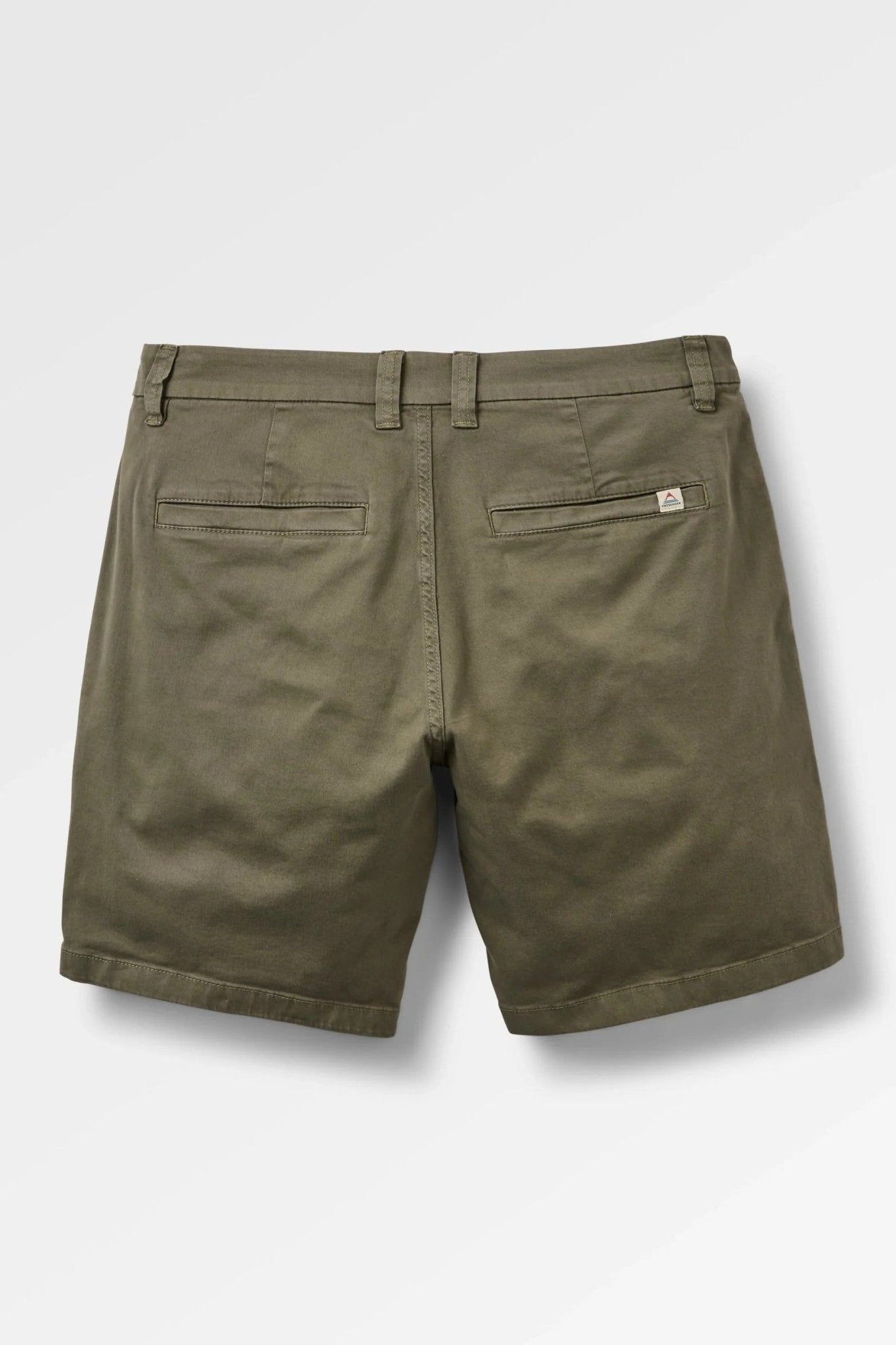 PASSENGER - 365 Organic Cotton Shorts 2.0 - Dusty Olive - BACKYARD