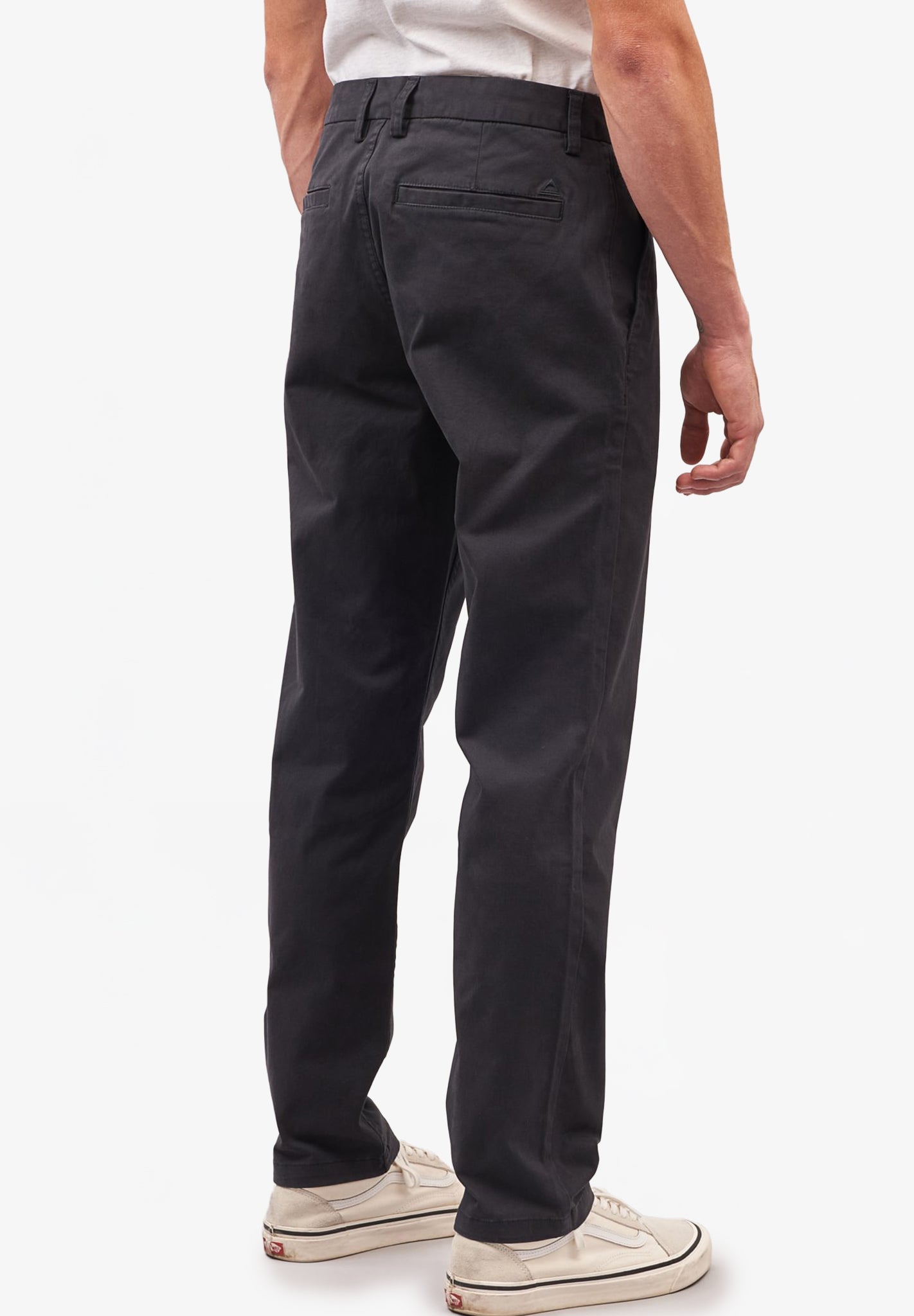 PASSENGER - 365 Organic Cotton Trouser - Faded Black - BACKYARD
