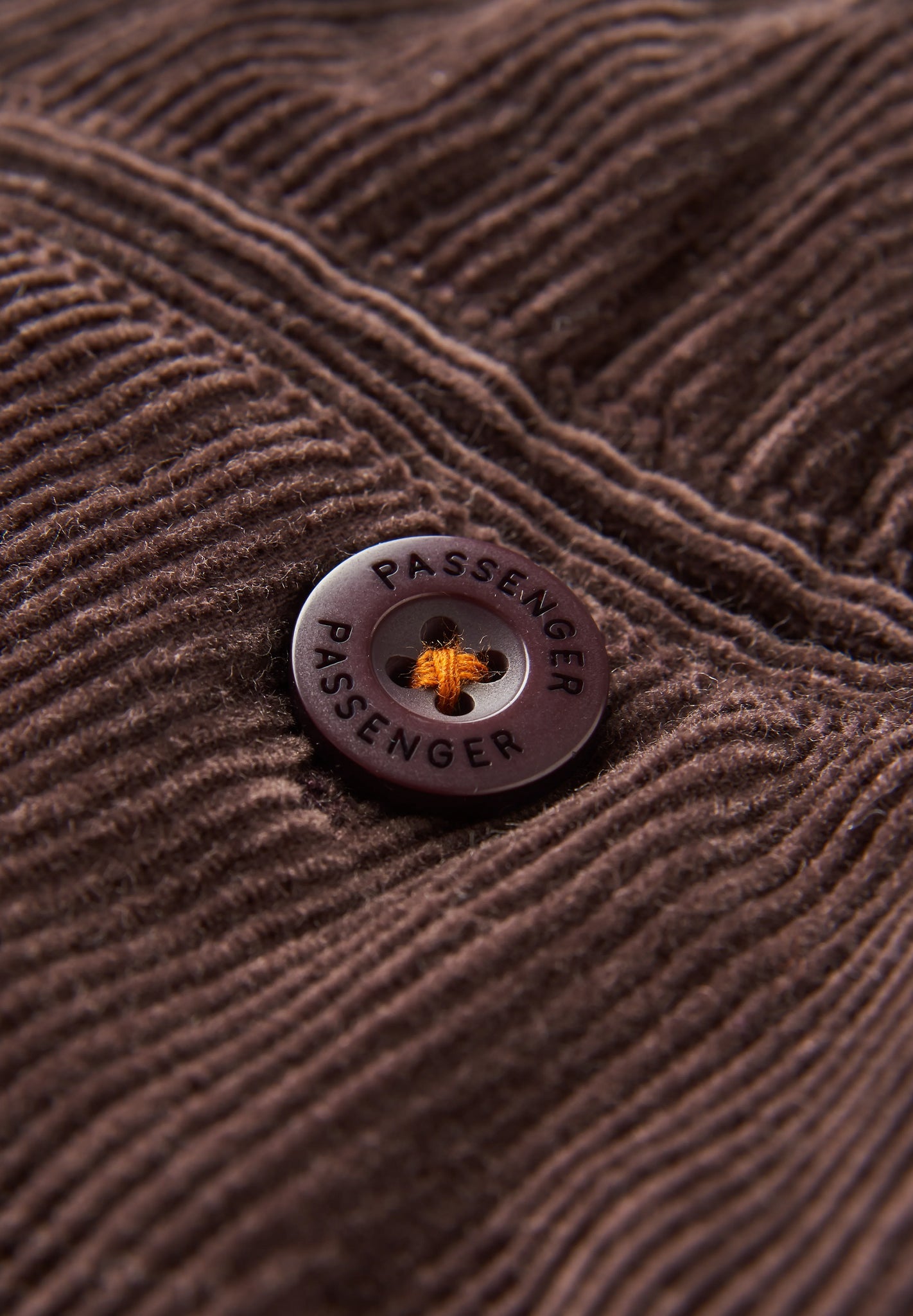 PASSENGER - Adventurer Cord Trouser - Espresso - BACKYARD