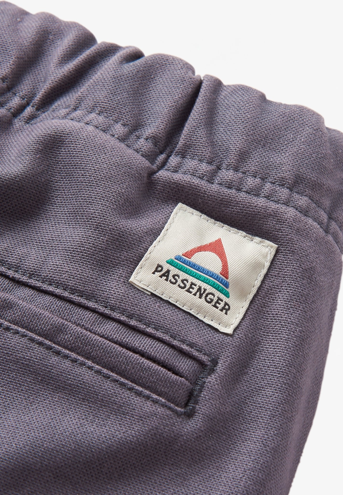 PASSENGER - Adventurer Organic Canvas Trouser - Charcoal - BACKYARD