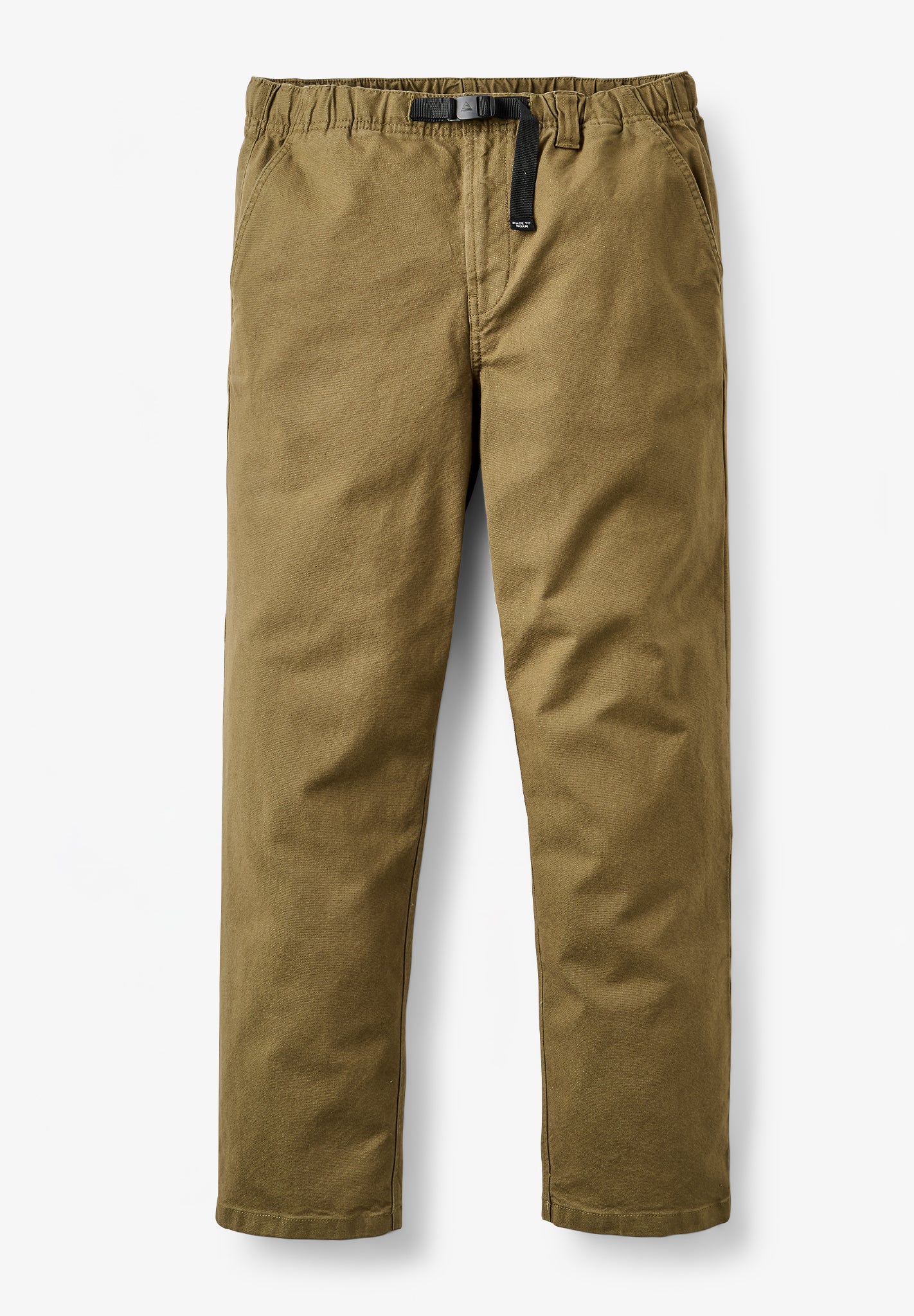 PASSENGER - Adventurer Organic Canvas Trouser - Dark Olive - BACKYARD