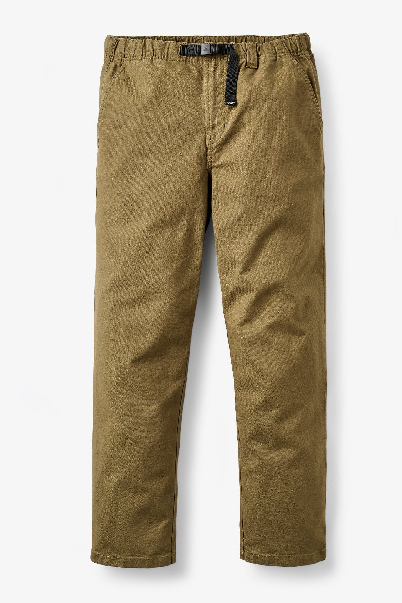 PASSENGER - Adventurer Organic Canvas Trouser - Dark Olive - BACKYARD