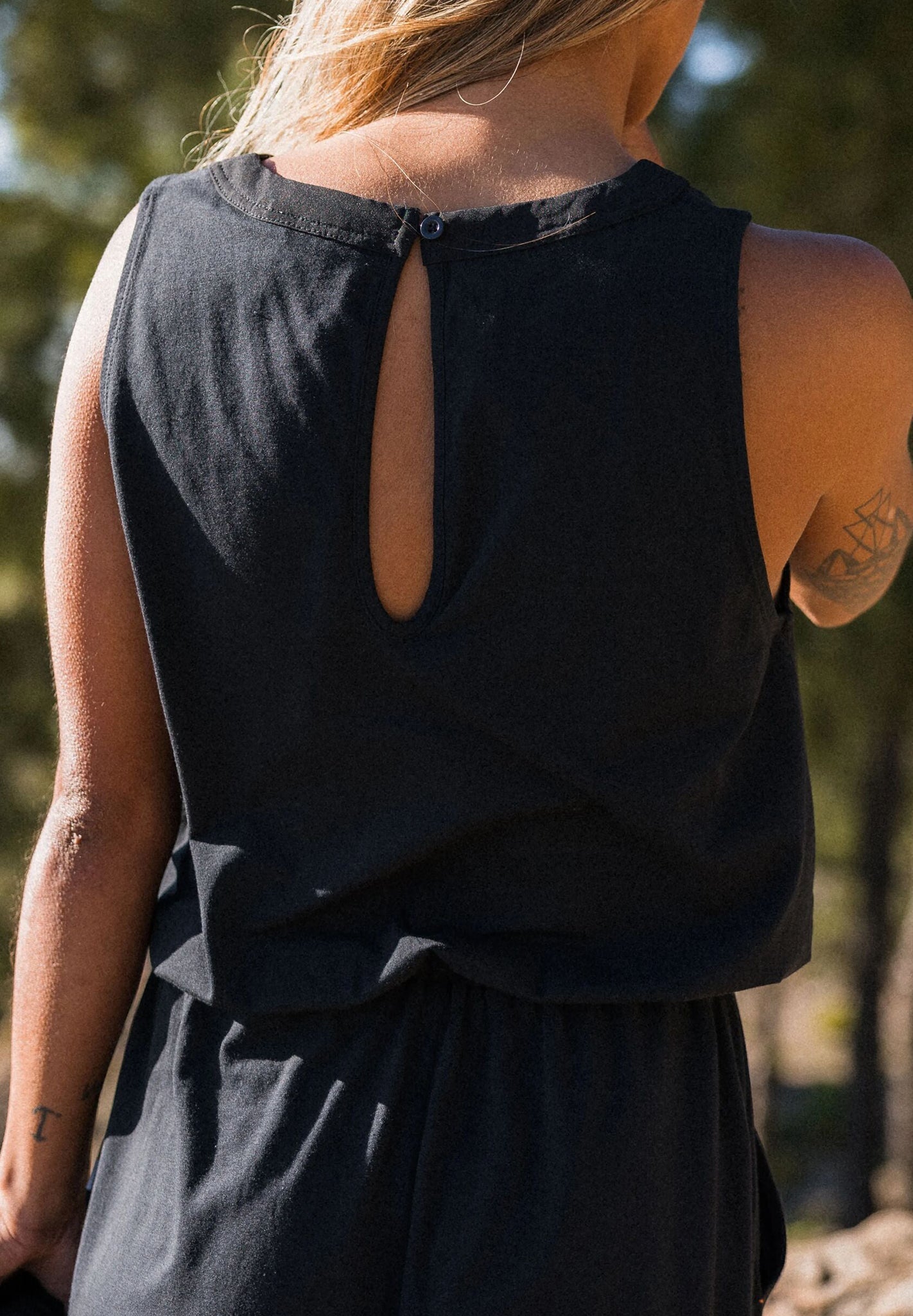 PASSENGER - Aria Jumpsuit - Black - BACKYARD