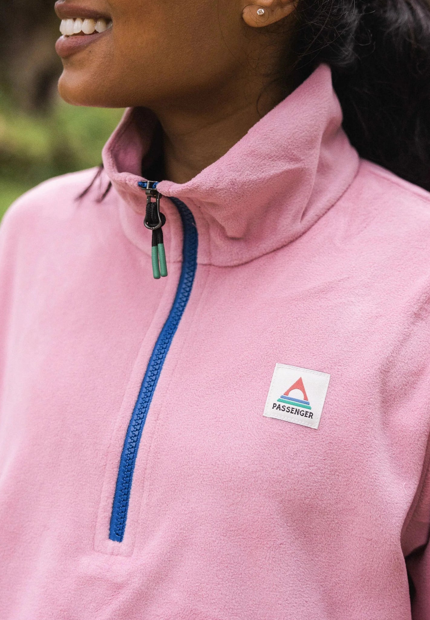 PASSENGER - Ayla Recycled Micro Polartec® Fleece - Pink Haze - BACKYARD