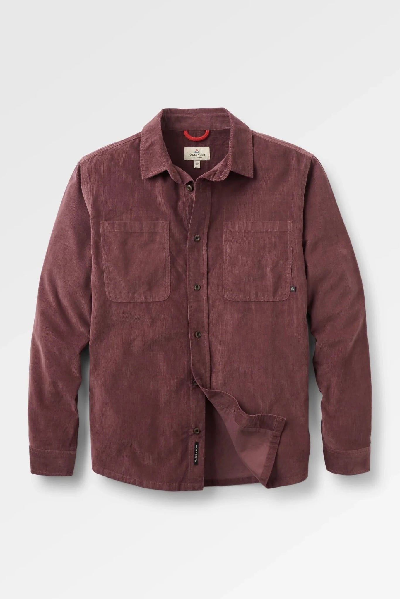 PASSENGER-Backcountry Cord Light Shirt 2.0-Brambleberry-BACKYARD