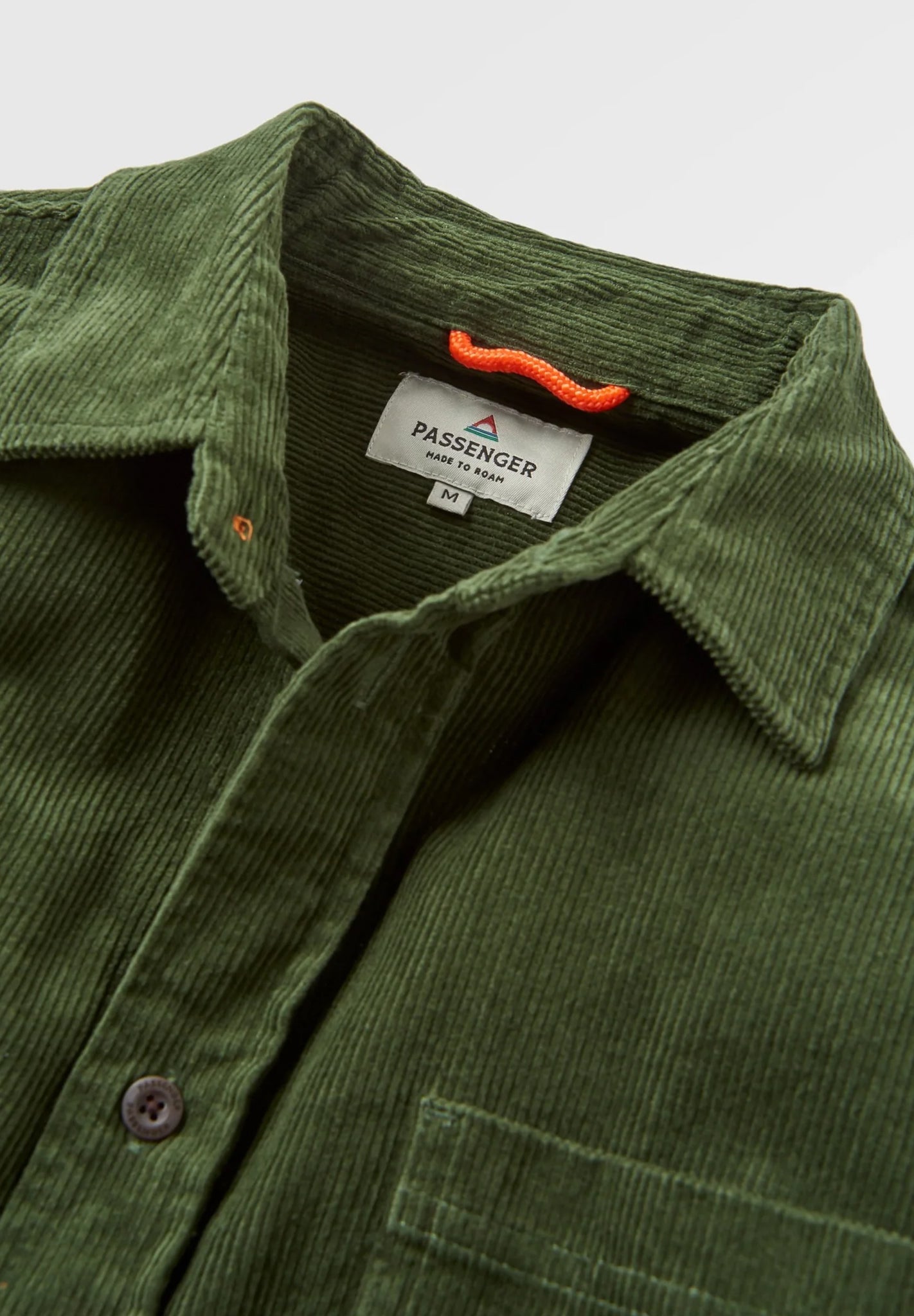 PASSENGER - Backcountry Cord Shirt - Fir Tree - BACKYARD
