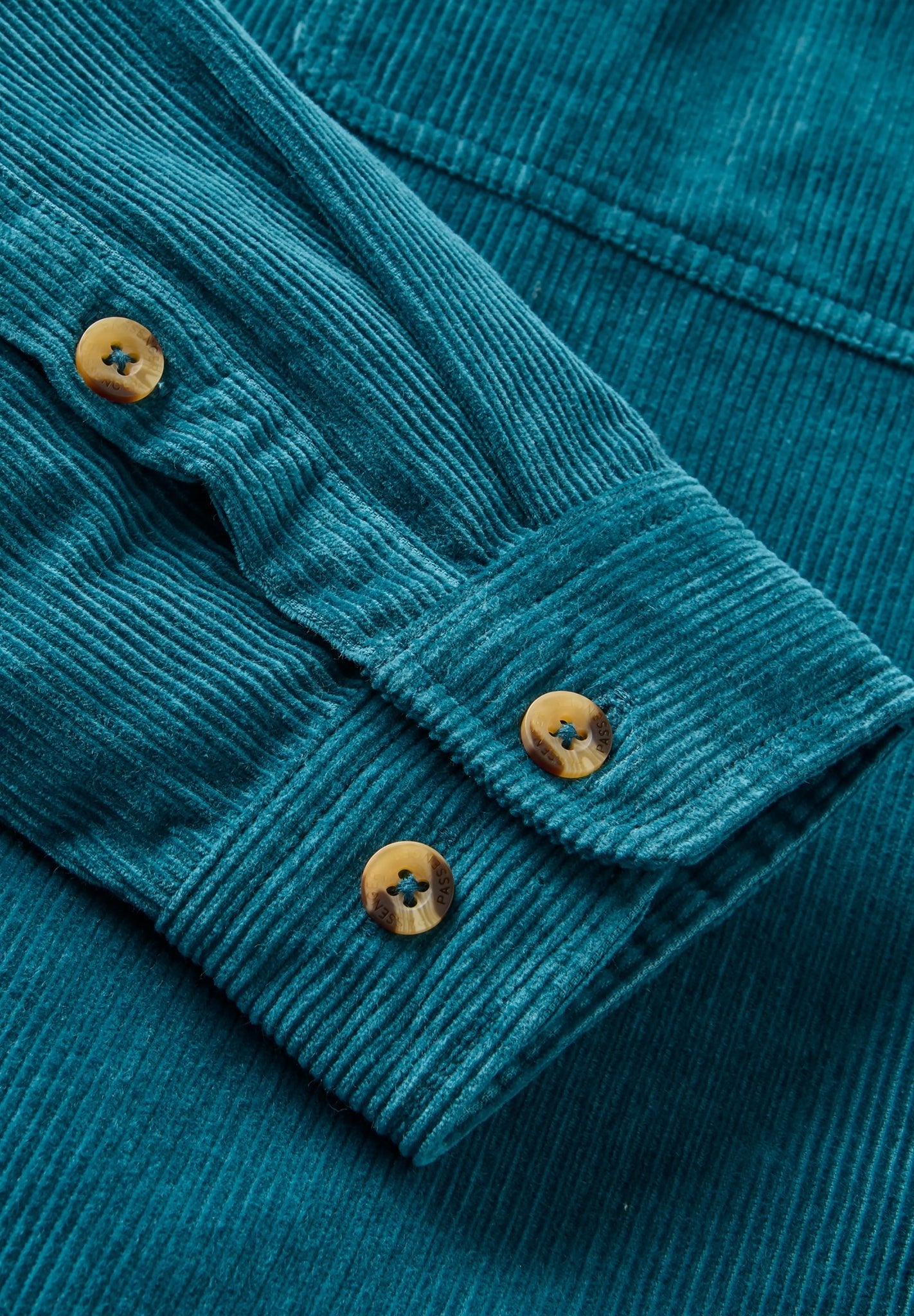 PASSENGER - Backcountry Cord Shirt - Tidal Blue - BACKYARD