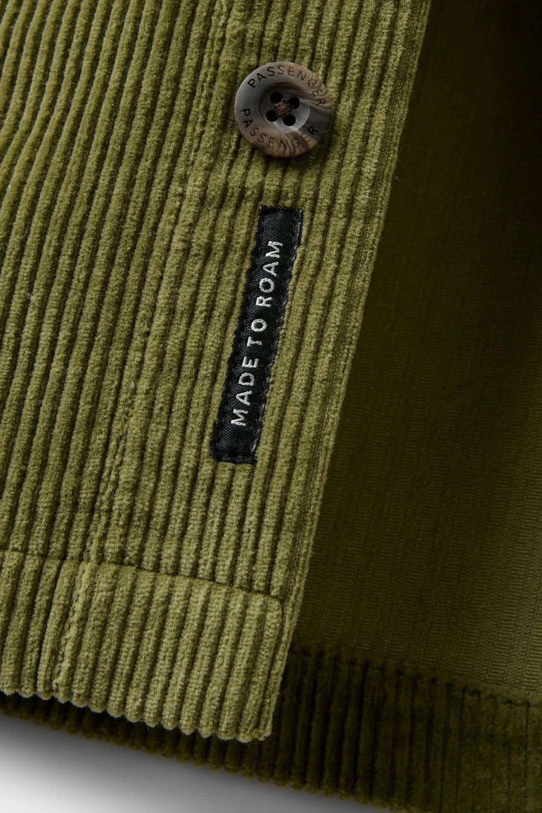 PASSENGER-Backcountry Heavyweight Cord Overshirt-Khaki-BACKYARD